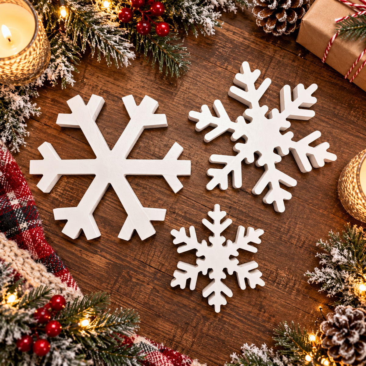 Frosted Snowflakes