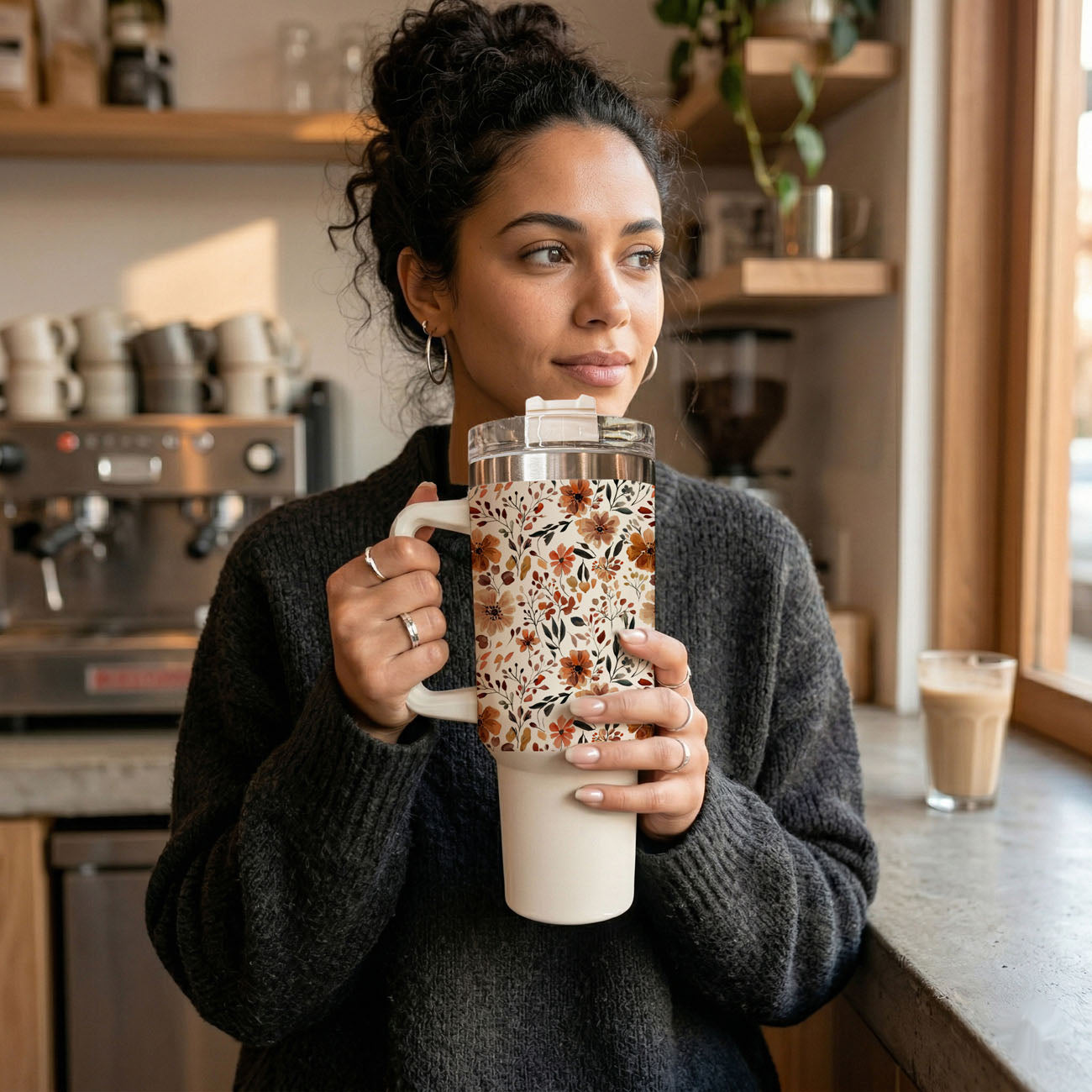 stylish floral handled tumbler
cute floral road trip tumbler
fall inspired flower tumbler
neutral aesthetic botanical cup
autumn coffee station tumbler
cute fall floral water tumbler
warm boho autumn tumbler
cozy neutral aesthetic cup
fall flower market tumbler
cute trendy floral cup
Aesthetic autumn tumbler with orange flowers
Wildflower fall tumbler with boho farmhouse look
Floral seasonal tumbler for fall collection