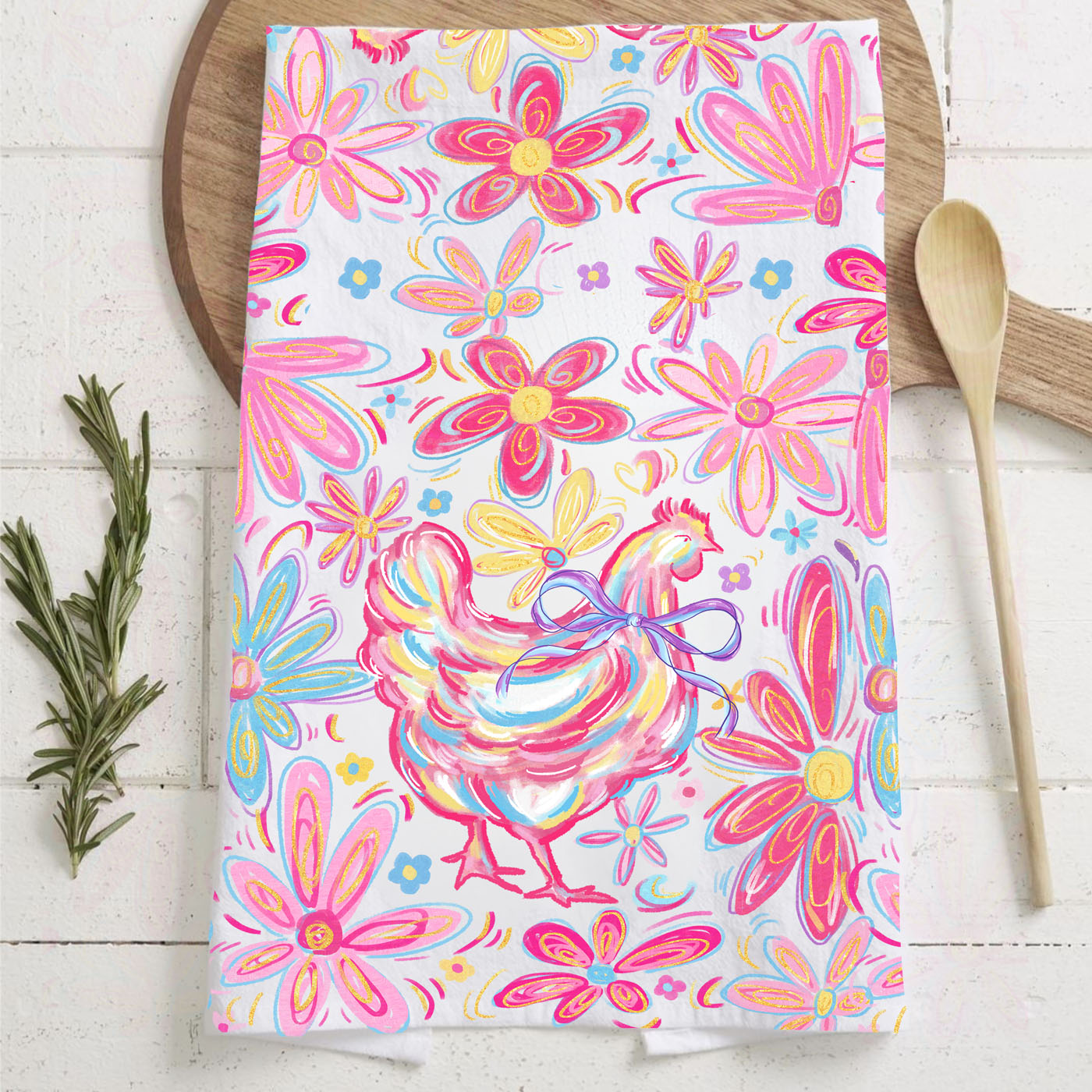 boho floral chicken kitchen towel
colorful farmhouse dish towel
bright easter chicken towel floral design
hand painted chicken kitchen towel
spring boho chic kitchen decor towel
pastel chicken and flower towel
watercolor floral chicken tea towel
colorful spring farmhouse hand towel
floral chicken towel easter gift idea