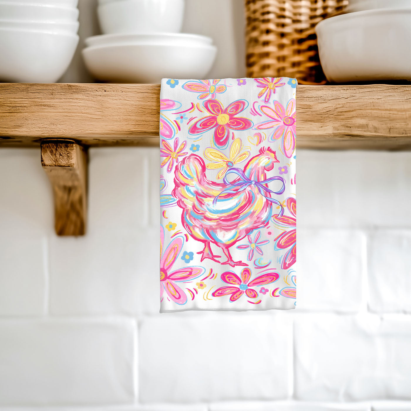 Farmhouse chicken enthusiast gift boho kitchen towel
Vibrant bohemian decor chicken towel farmhouse Easter
Colorful farm kitchen boho chicken tow
Easter brunch gift boho chicken towel farmhouse spring