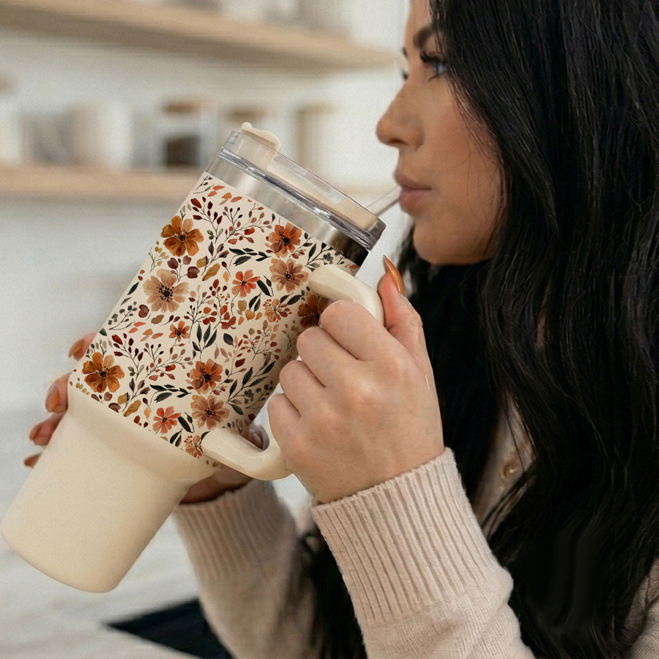 cute fall floral tumbler for women
autumn flower cup with handle and straw
neutral floral pumpkin spice tumbler
fall wildflower aesthetic tumbler
cozy floral iced coffee cup
large autumn floral travel mug
fall botanical tumbler aesthetic
neutral cottagecore tumbler cup
warm floral autumn drinkware
trendy floral fall coffee tumbler
Fall iced coffee cup with boho floral design
40oz water tumbler with autumn floral wrap