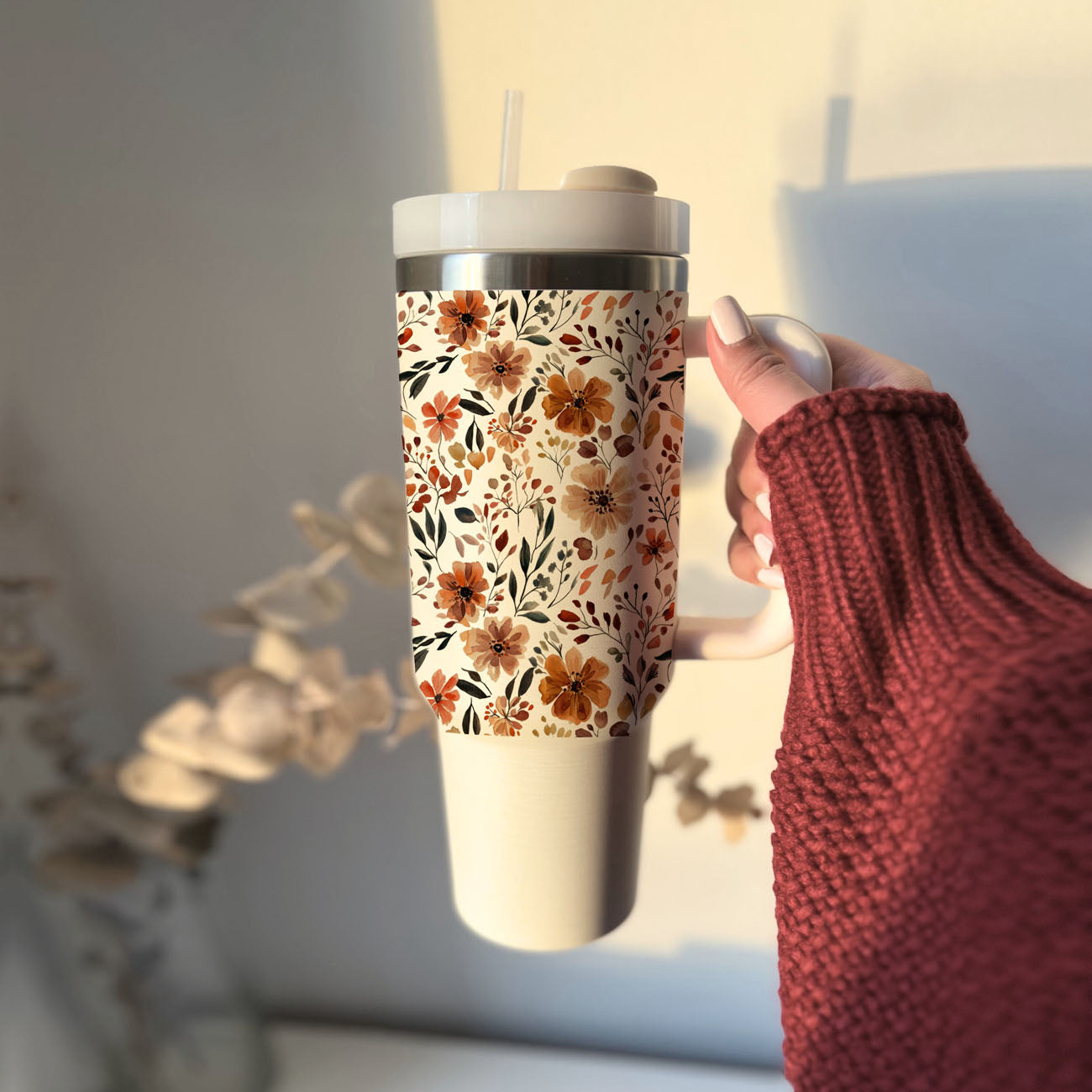 fall bouquet tumbler aesthetic
beige autumn floral cup
cute floral gift for women
fall flower aesthetic drinkware
neutral pumpkin spice cup
cute oversized floral tumbler
autumn floral coffee cup
fall travel tumbler for women
cozy flower tumbler aesthetic
floral cup with reusable straw
cute boho fall tumbler
