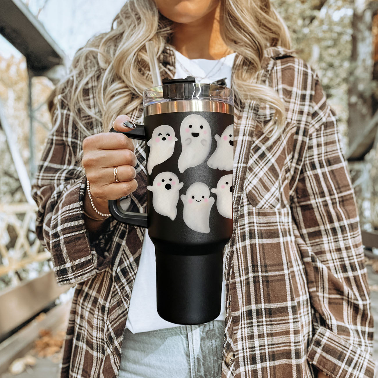 Cute ghost tumbler for seasonal shop displays
Halloween retail display tumbler with ghosts
Spooky season shelf display cup with ghost pattern
Wholesale Halloween drinkware with cute ghost print
Boutique ghost drinkware for spooky season
Halloween giftable tumbler with ghost design
Seasonal giftable cup for Halloween lovers
Cute ghost drinkware for fall launch
Spooky season collection tumbler with ghost pattern
Halloween collection tumbler with cute ghosts