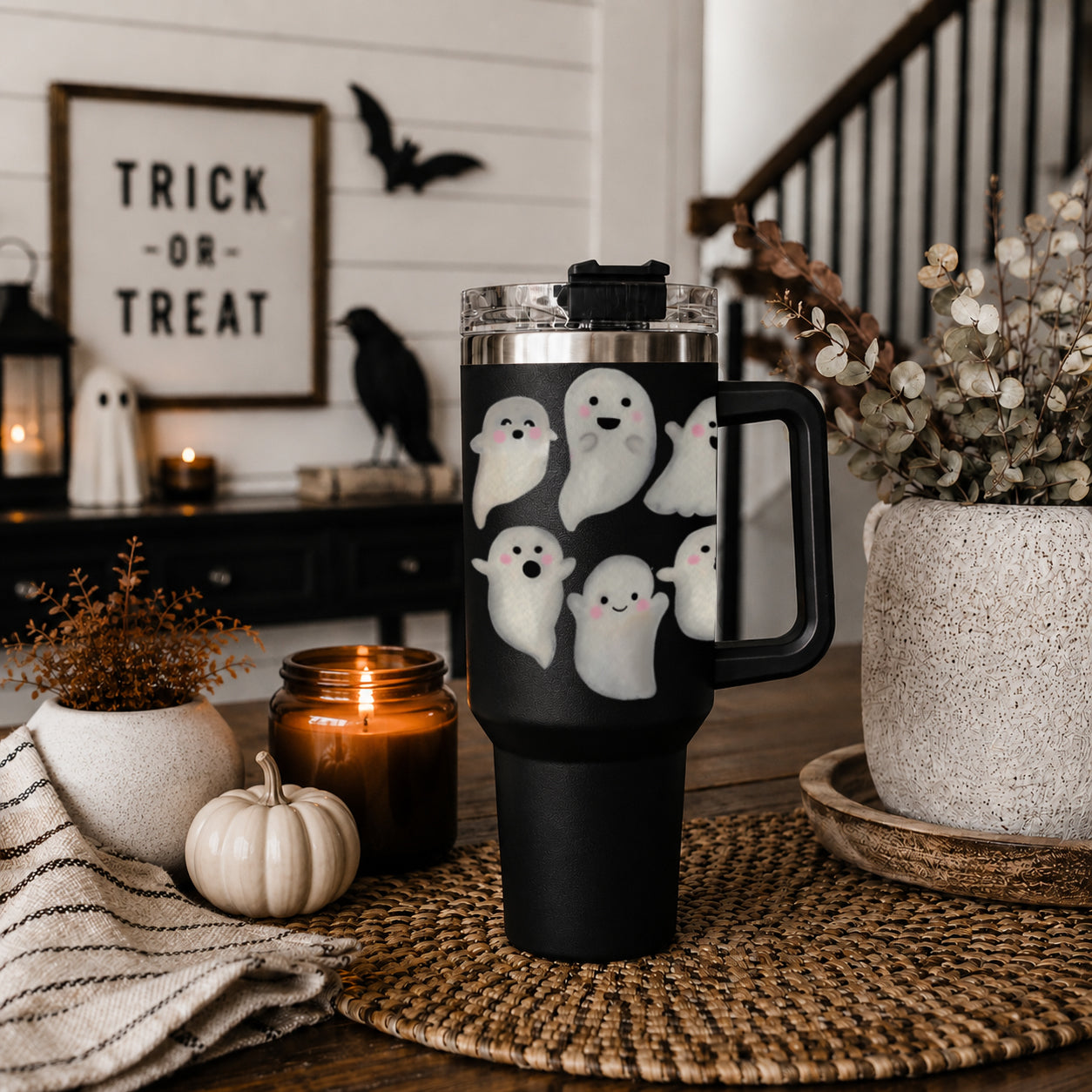 Halloween coffee run tumbler with ghost pattern
Fall outing tumbler with spooky cute ghost print
Cute ghost tumbler for Halloween parties
Spooky season cup for haunted house fans
Halloween tumbler for scary movie lovers
Ghost cup for cozy spooky nights
Cute ghost drink cup for October
October tumbler with spooky cute ghost design
Halloween month tumbler with ghost pattern