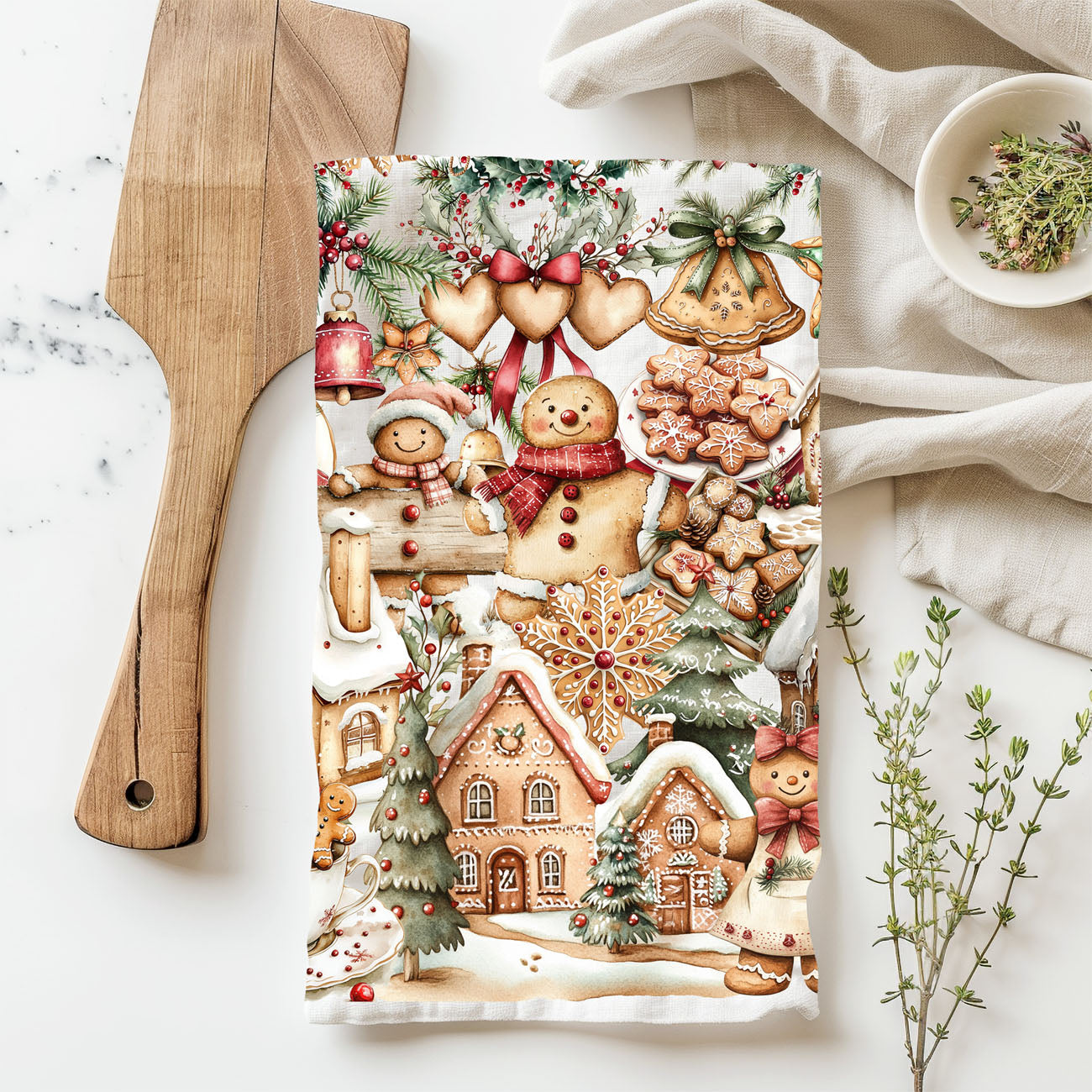 seasonal holiday towel Christmas kitchen
winter holiday baking decor towel
festive winter kitchen towel gingerbread theme
Christmas winter home decor kitchen towel
cozy seasonal kitchen accessory Christmas towel