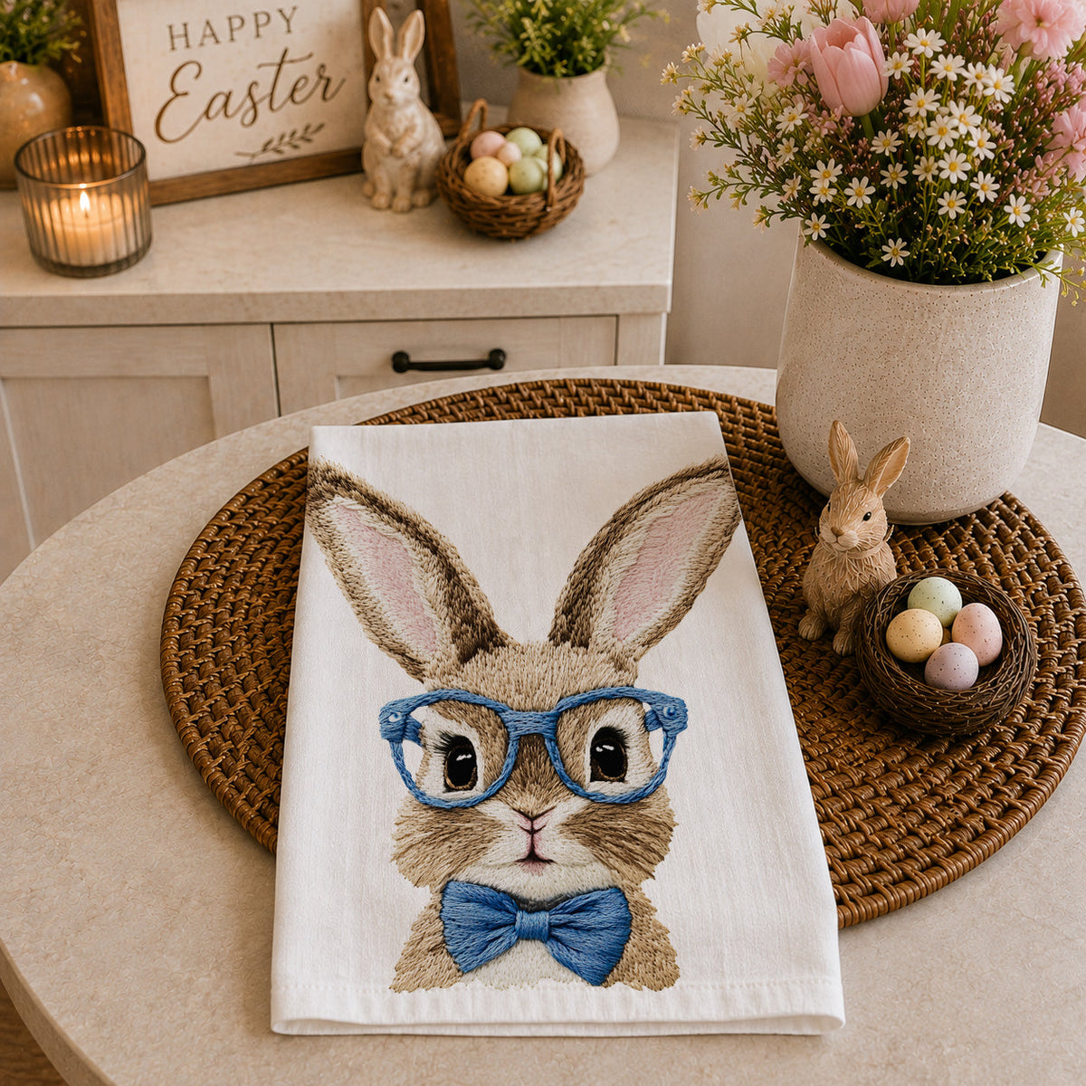 Retro bunny tea towel with glasses
Easter bunny towel for vintage kitchen decor
Spring rabbit towel for retro kitchen styling
Cute bunny tea towel for Easter basket gift
Easter bunny kitchen towel gift for mom
Easter bunny kitchen towel gift for grandma
Easter bunny tea towel gift for sister
Easter bunny towel gift for daughter
Easter bunny gift for best friend
Cute rabbit kitchen towel gift for women
Spring bunny kitchen gift for hostess
Bunny tea towel Easter hostess gift
Easter brunch hostess gift kitche