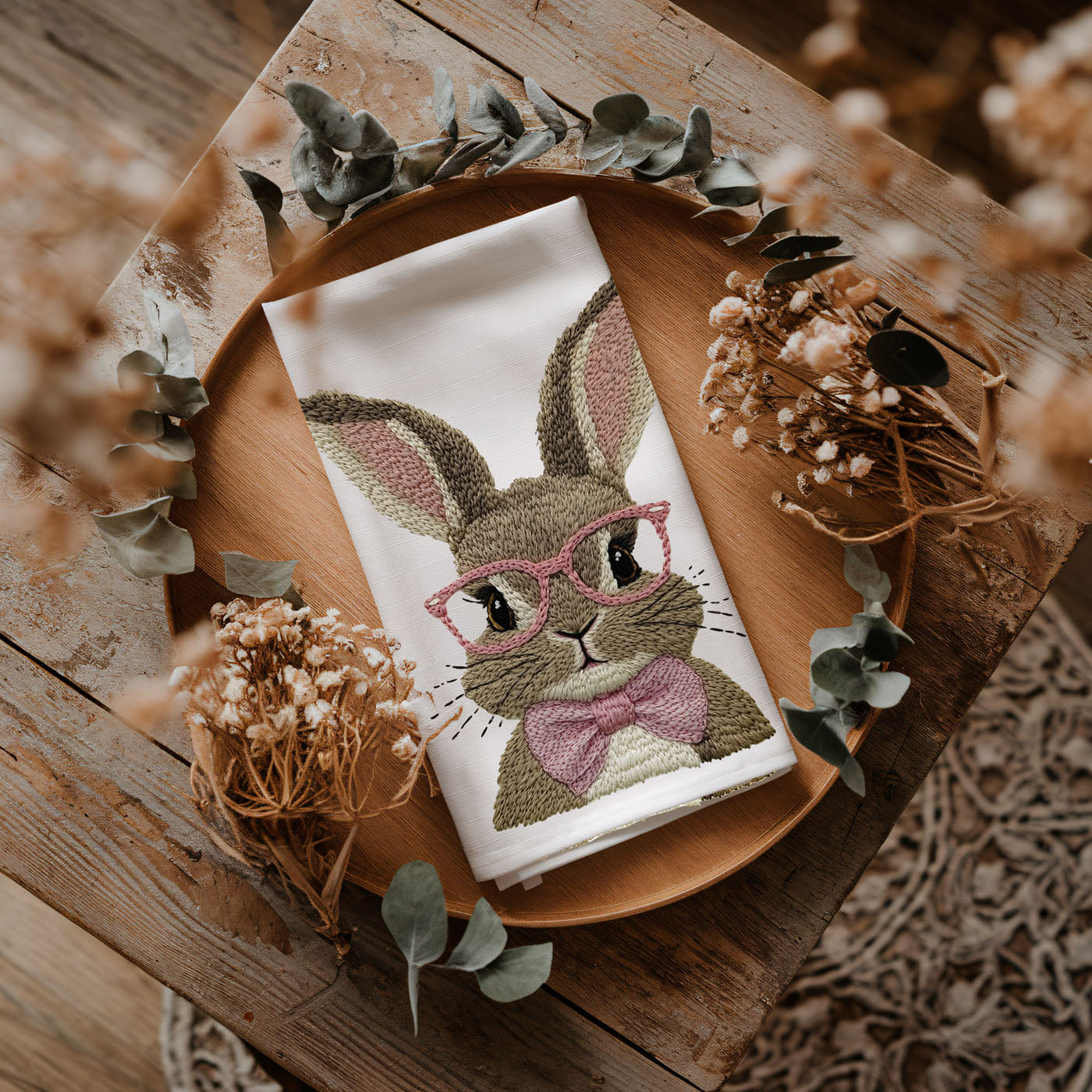 Upscale 3D bunny kitchen towel embroidery Easter
Chic embroidered bunny towel blue pink farmhouse
Designer 3D bunny embroidery kitchen towel spring
Boutique embroidered bunny dish towel Easter glasses
