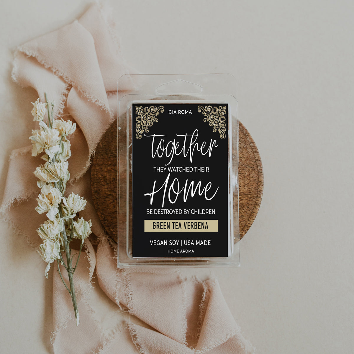 Funny gifts for parents that are cheap - green tea wax melts