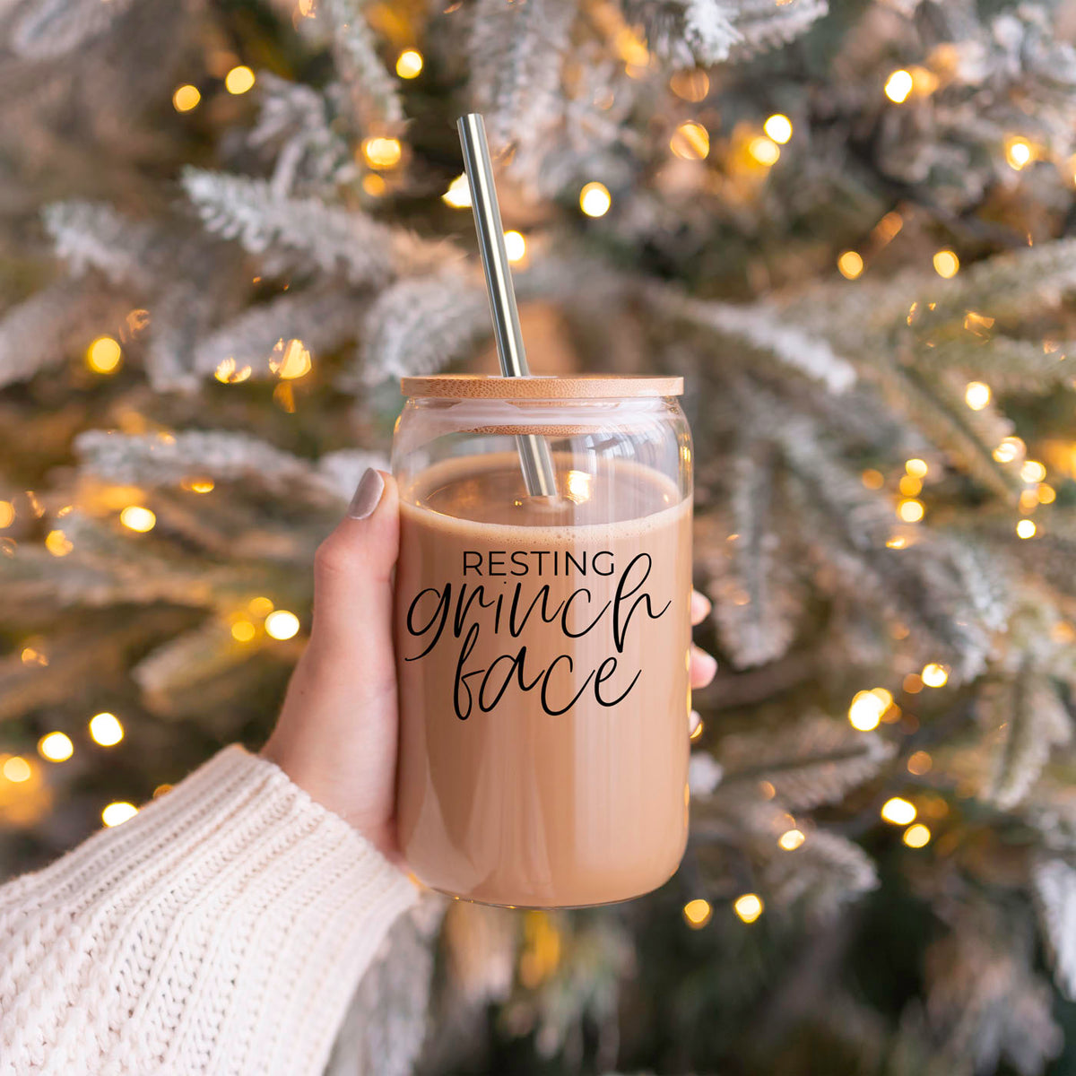 Grinch Face Set Cup