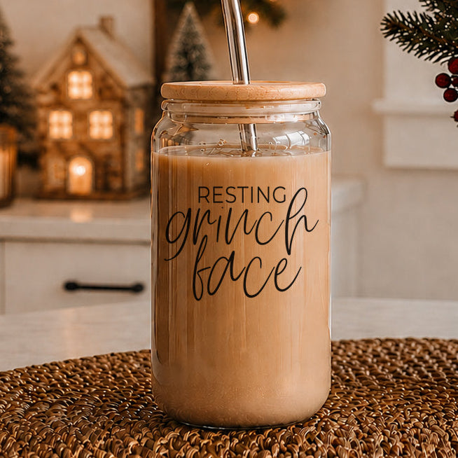 Grinch Face Set Cup