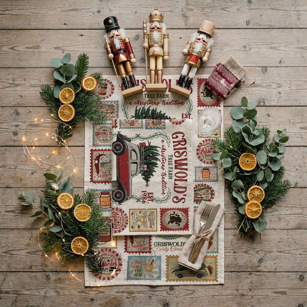 traditional christmas kitchen styling towel
holiday farmhouse decor funny towel
christmas kitchen accessories festive towel
neutral farmhouse christmas decor towel