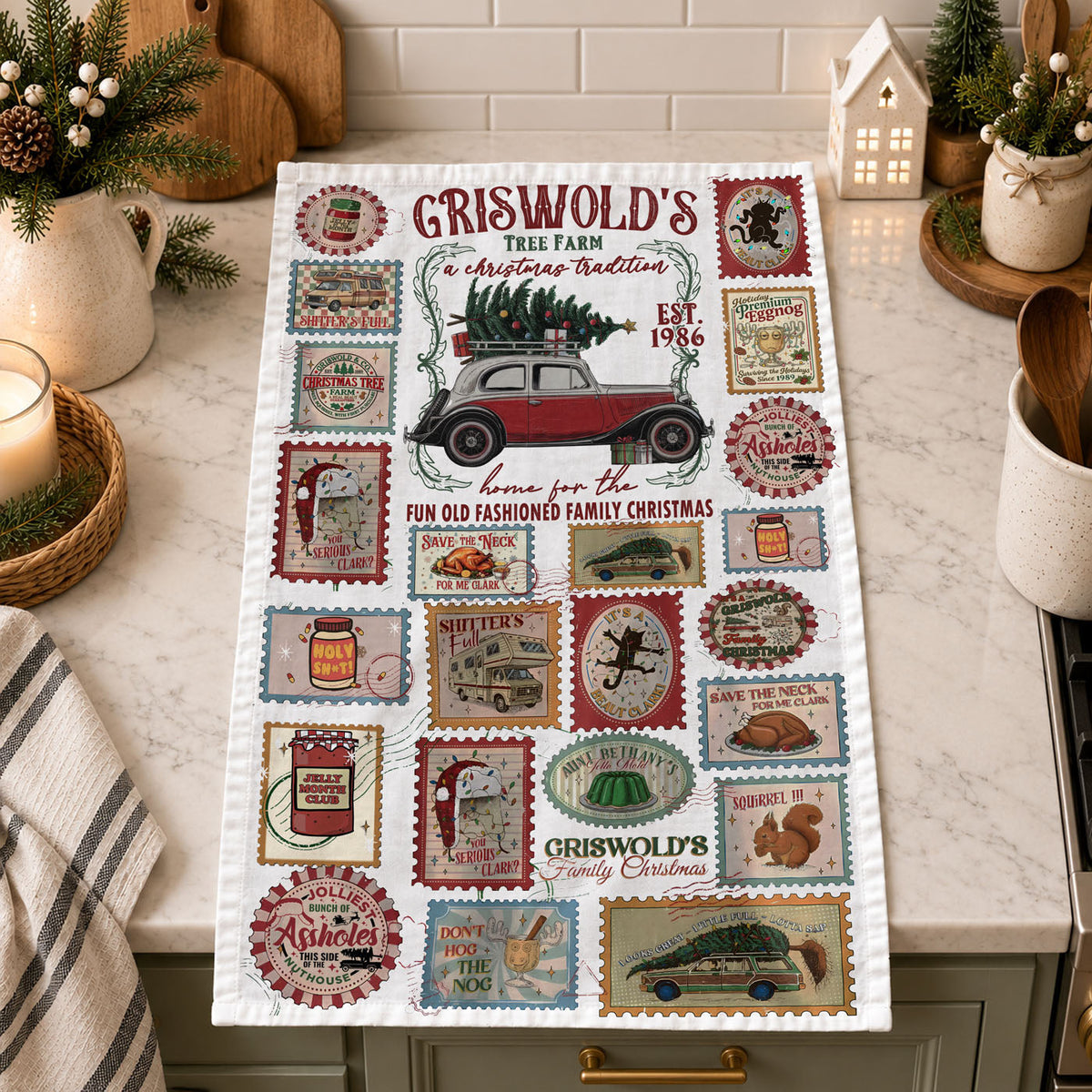holiday movie lover gift kitchen towel
classic christmas film themed decor towel
funny movie quote christmas gift
holiday movie themed kitchen accessories
decorative and functional christmas kitchen towel
holiday dish towel for drying dishes festive design
kitchen towel for christmas cookie baking mess
durable holiday towel for everyday kitchen use
soft cotton christmas kitchen towel decorative