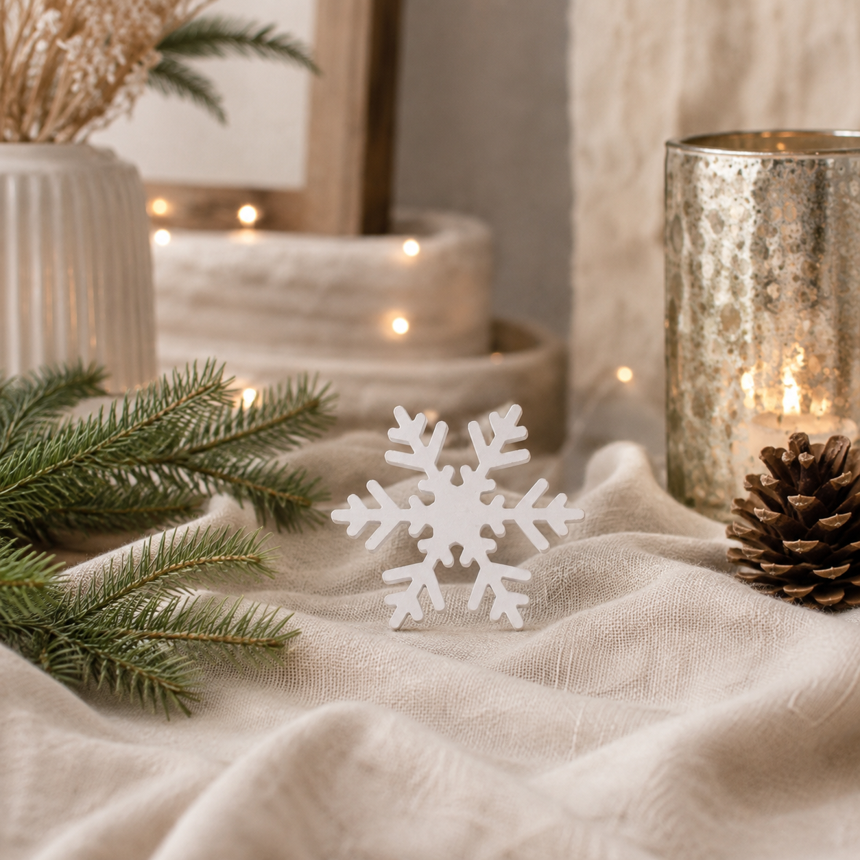 Frosted Snowflakes