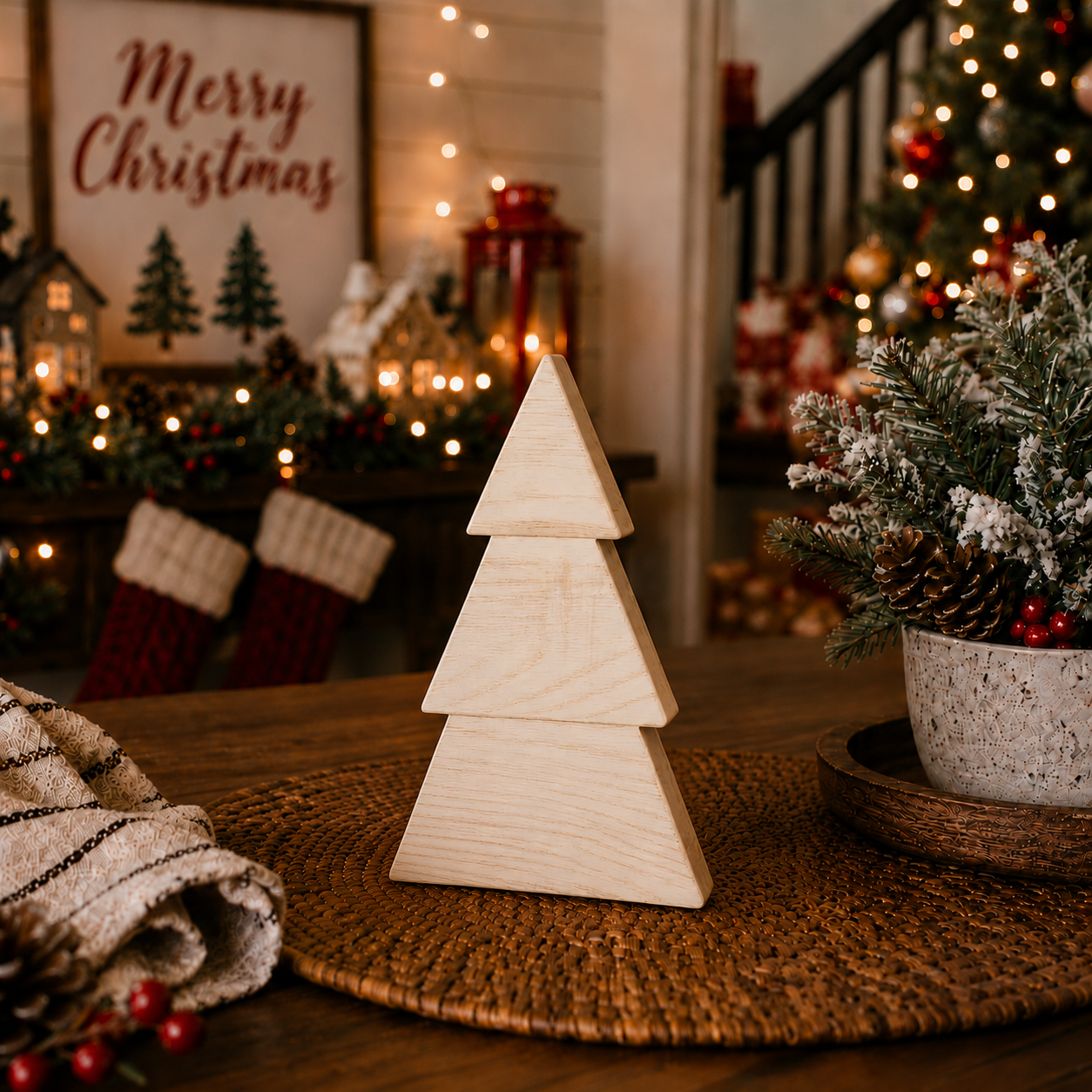 Wooden holiday decoration gift for mom
Christmas tree figurine set gift for grandma
Holiday housewarming gift with wooden Christmas trees
Christmas gift for a farmhouse décor lover
Wooden Christmas decorations for a teacher gift
Small holiday décor gift for a neighbor
Christmas gift for a friend who loves seasonal decorating
Boxwood Christmas tree decorations for a new homeowner gift
Festive wooden tree set for a Secret Santa gift
Christmas hostess gift for a holiday party
Wooden Christmas trees for a holid