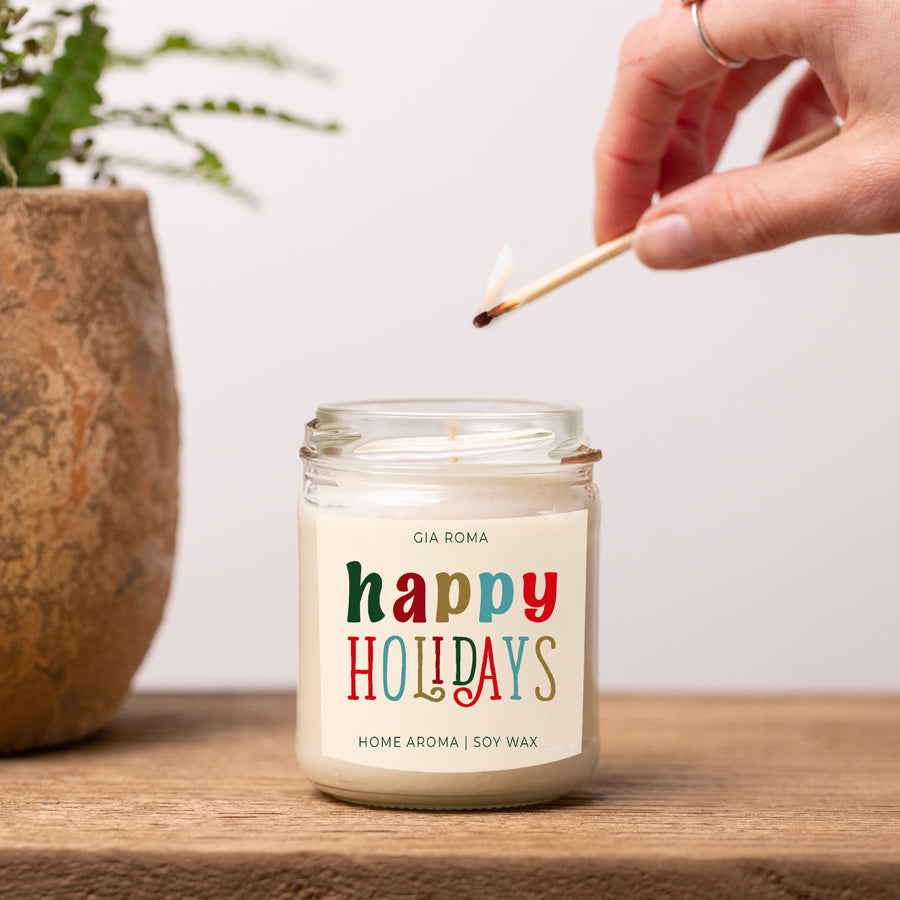 Popular Christmas Scented Candles on Sale, Happy Holiday Candle Gift Ideas