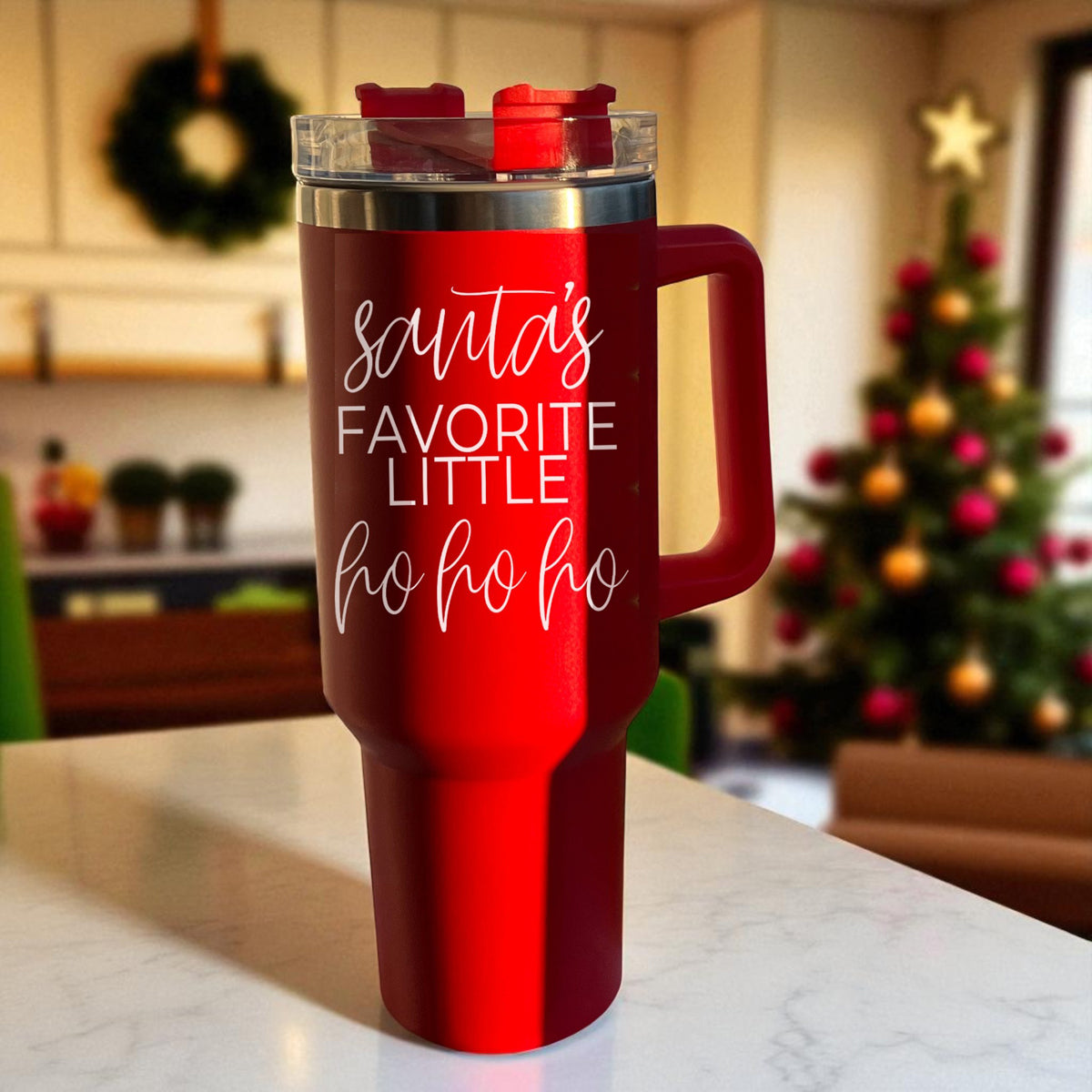 40oz insulated Christmas tumbler red - Santas favorite little ho ho ho
Double wall Christmas tumbler - 40oz red
Red Christmas tumbler with handle 40oz
Stainless steel Christmas tumbler red
Christmas tumbler with lid 40oz red