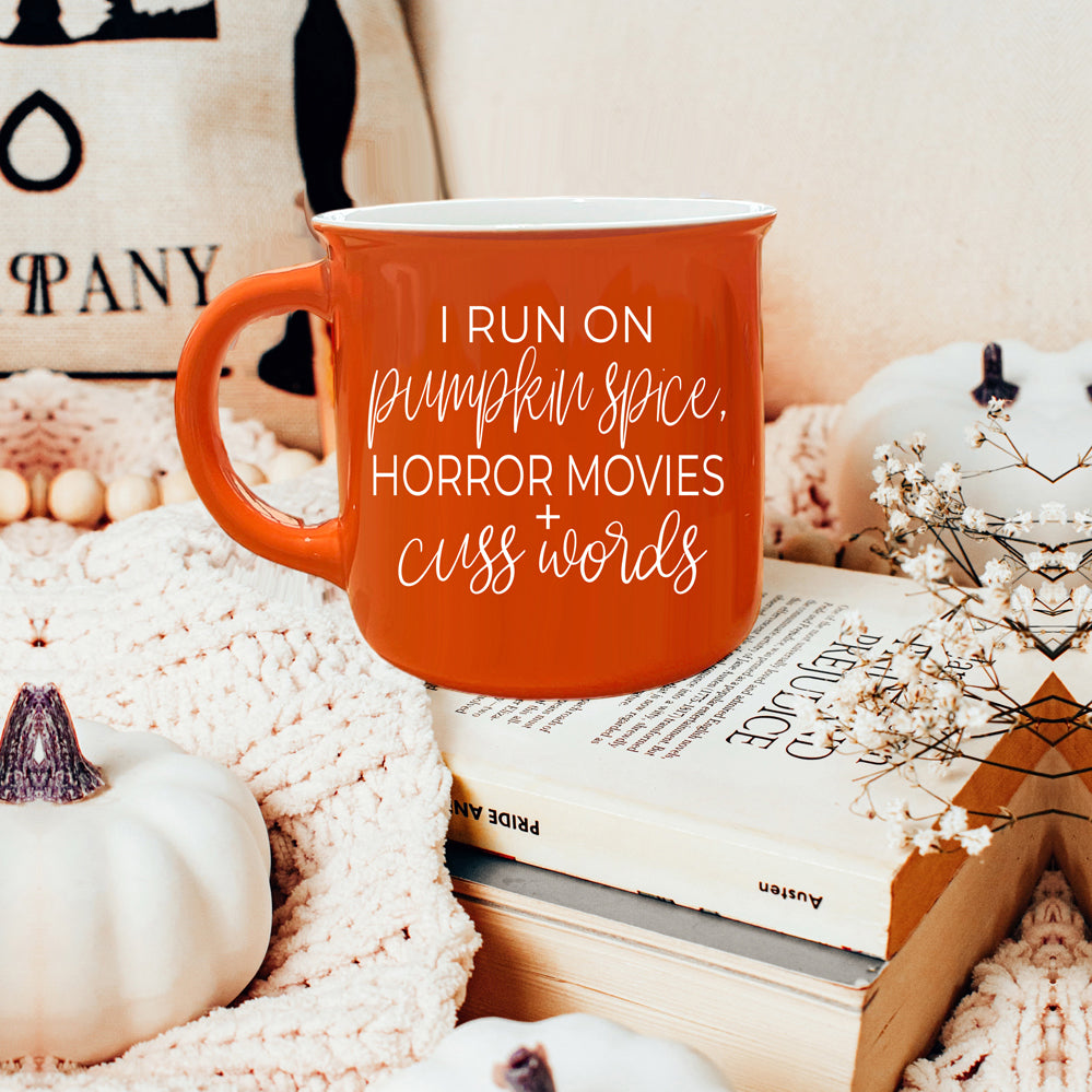 Pumpkin + Horror Mug