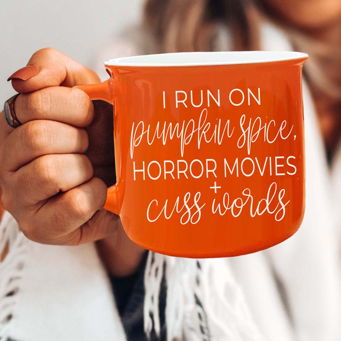 Pumpkin + Horror Mug