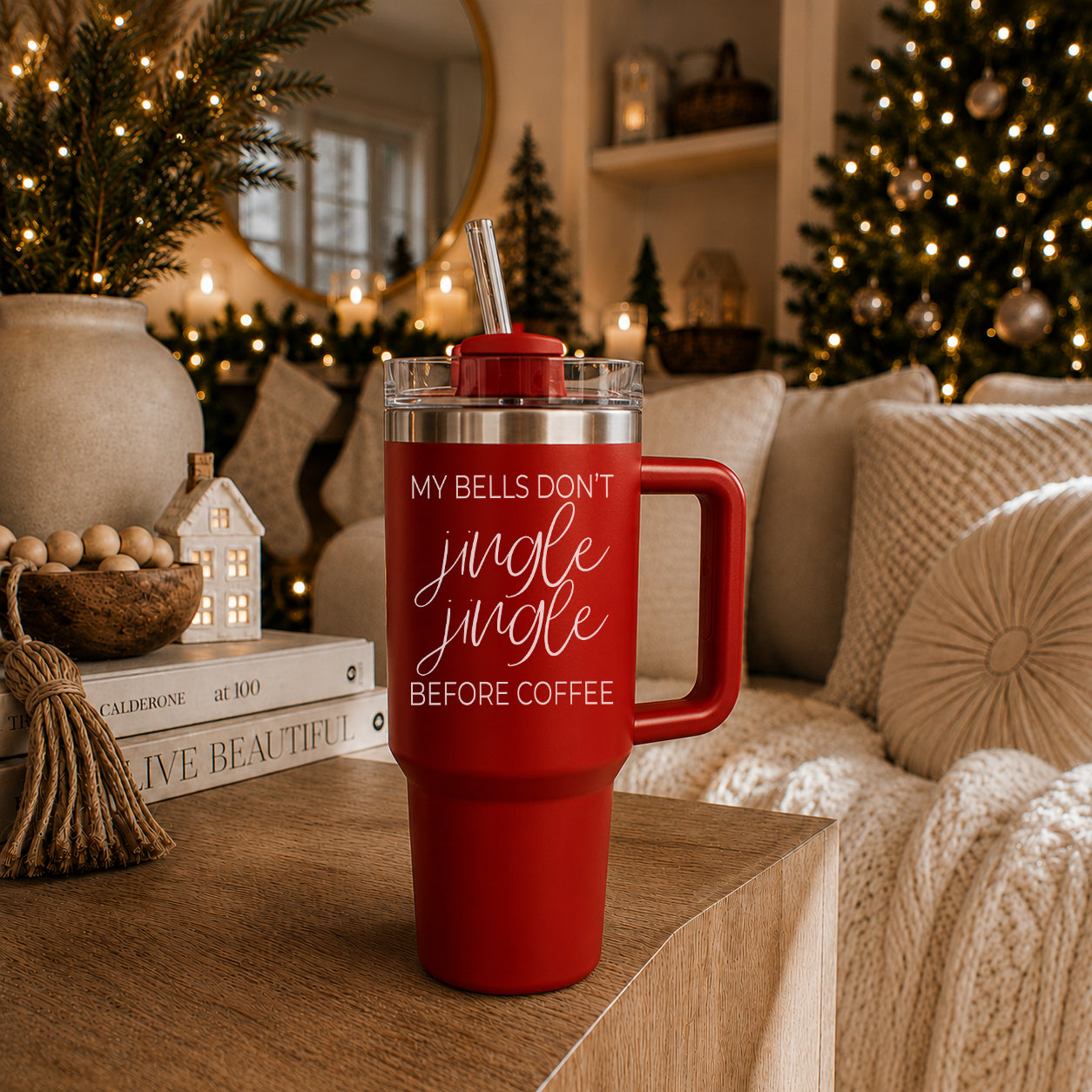 Holiday gift for her tumbler - my bells dont jingle jingle before coffee Christmas 40oz
Funny Christmas Coffee Mug Gift Ideas for Women or Men
Christmas tumbler for wife - my bells dont jingle jingle before coffee red 40oz
Holiday gift for mom - my bells dont jingle jingle before coffee Christmas tumbler
Holiday spirit tumbler red
Wholesale Secret Santa gift tumbler ideas unique and fast shipping
Christmas stocking stuffer tumbler 40 oz