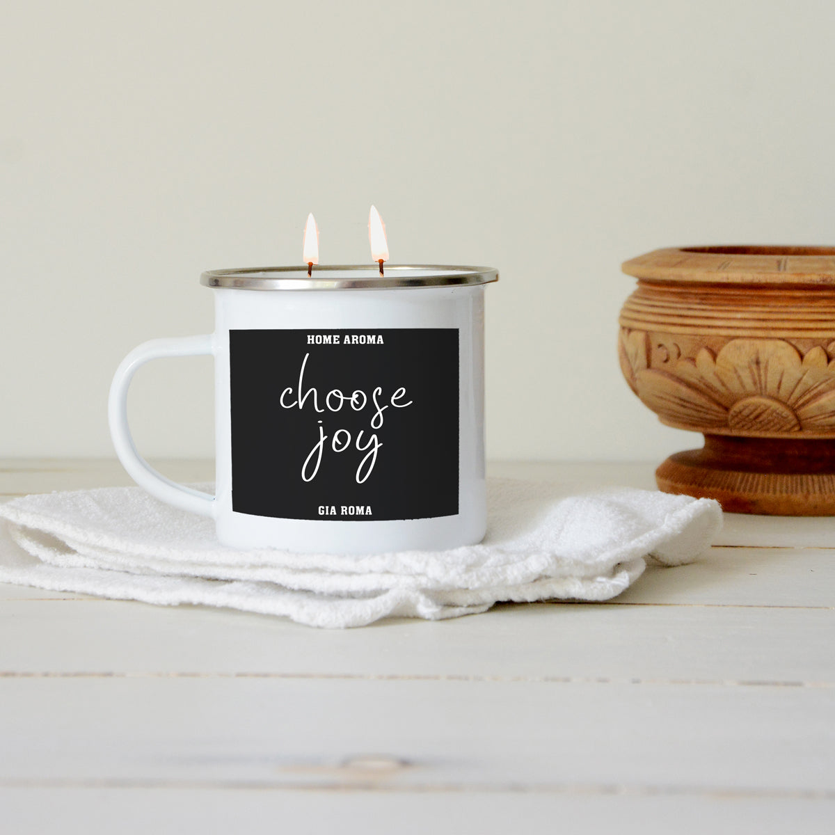 Choose Joy Candle Cup Gift
