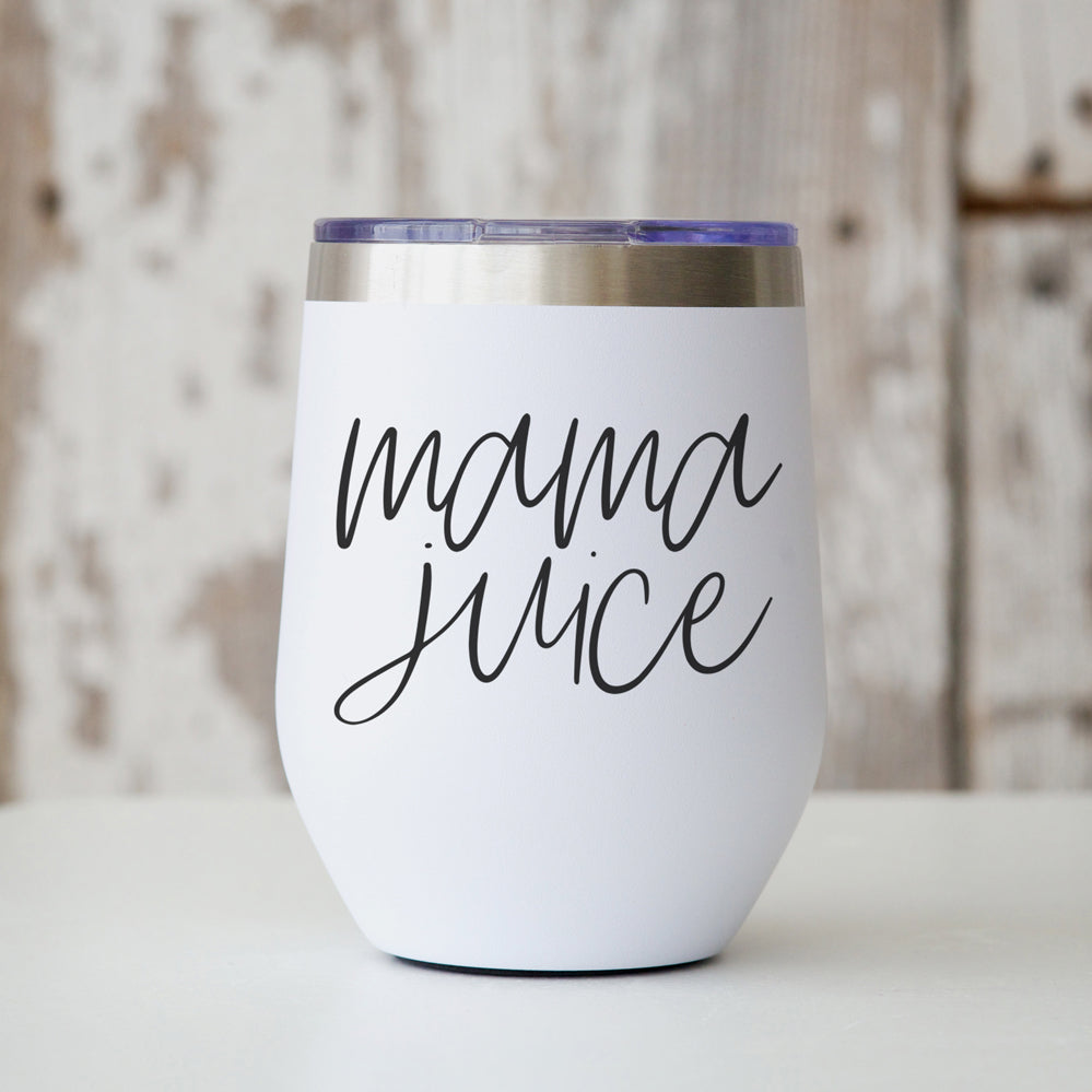 wine tumbler with lid for moms