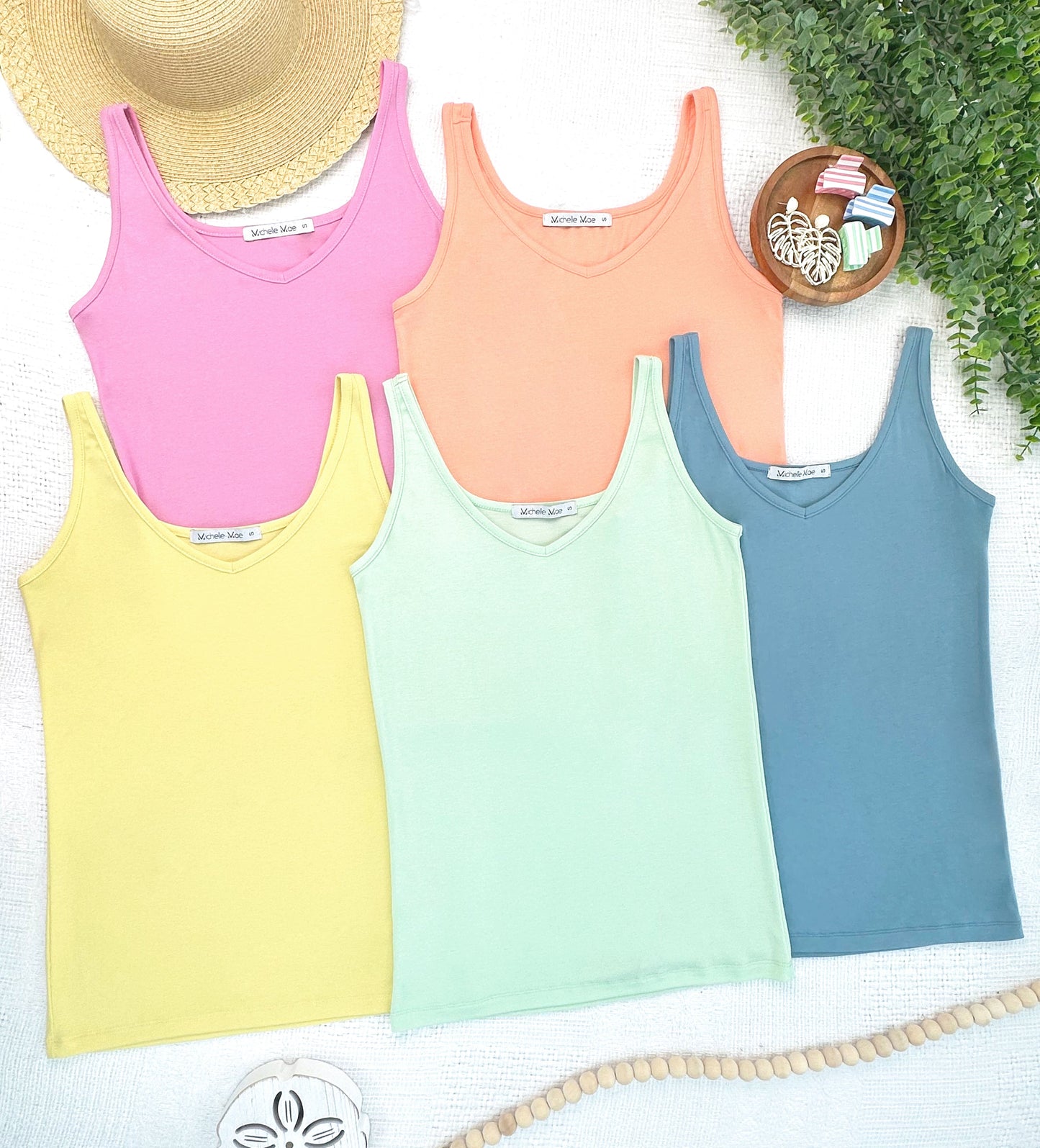 IN STOCK Kennedy Tank - Pink