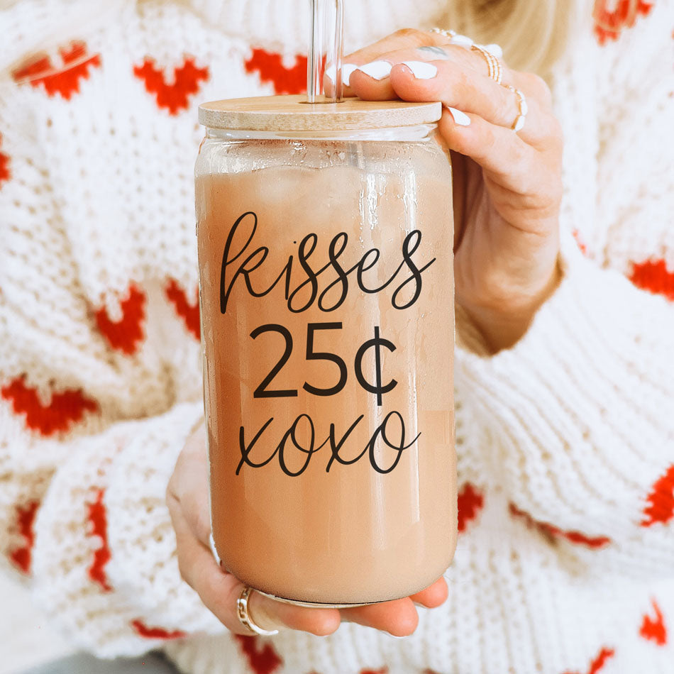 Kisses 25 Cents
20oz Glass Tumbler
Kisses 25 Cents Decor
Kisses 25 Cents Sign
Kisses 25 Cents Cup
Kissing Both Decor
