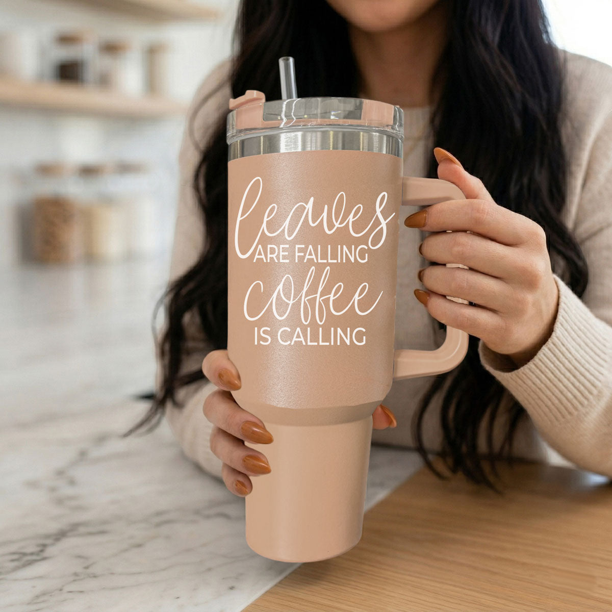 Cozy autumn tumbler with simple neutral look
Pumpkin spice tumbler for fall coffee lovers
Neutral tan tumbler for fall season
Autumn aesthetic tumbler with cozy seasonal feel
Fall stainless steel tumbler with handle
Insulated autumn tumbler with straw lid
40oz fall water tumbler with handle
Boho neutral autumn cup for coffee on the go
Fall beverage tumbler for hot and cold drinks