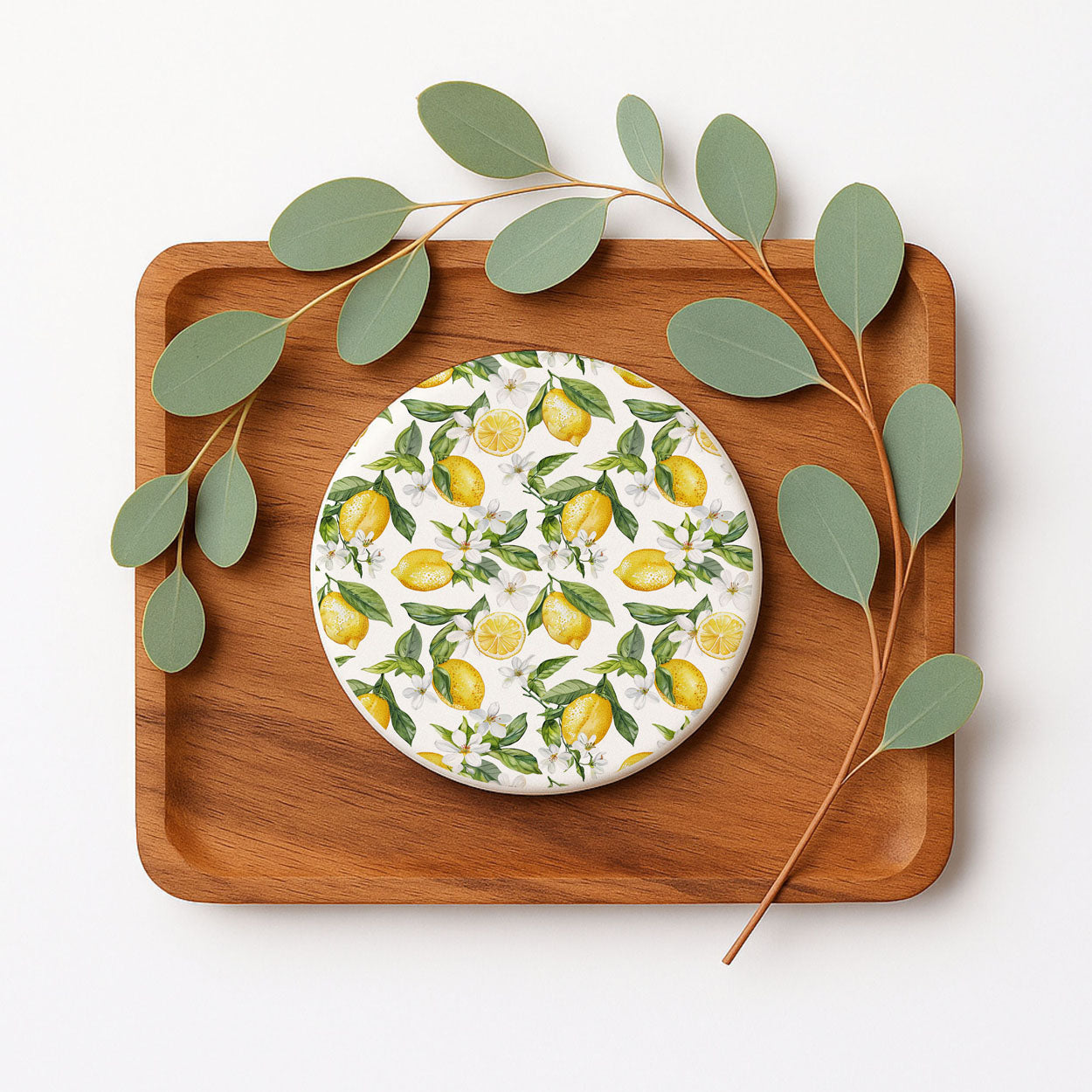 Mediterranean Lemon Coasters
