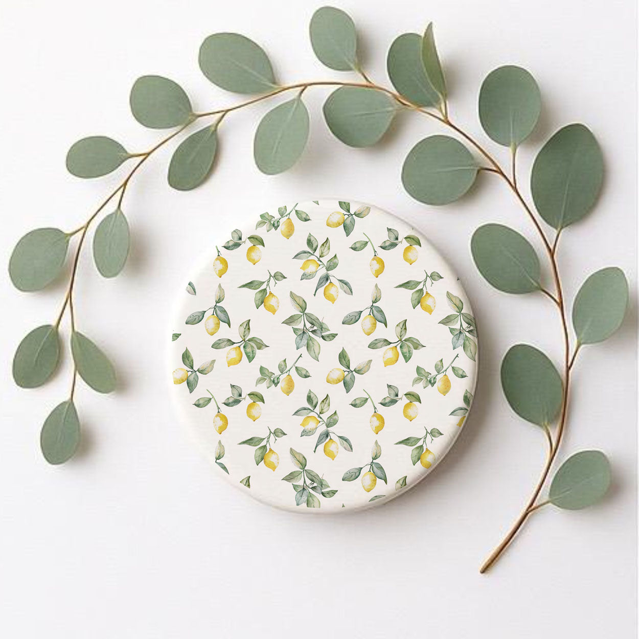 Mediterranean Lemon Coasters