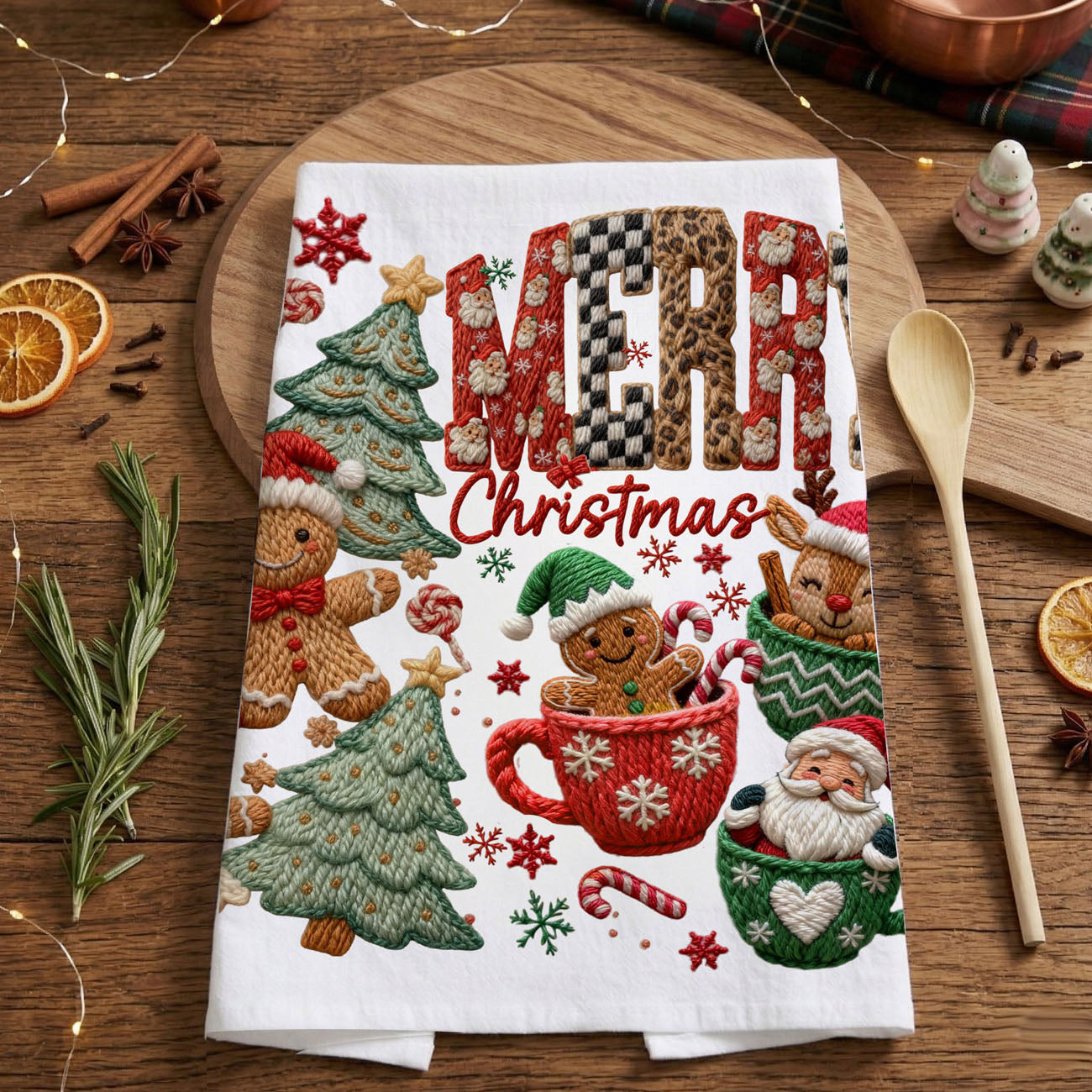 christmas kitchen decor ideas trendy towel
christmas kitchen towel gingerbread animal print
cozy christmas home decor kitchen towel aesthetic
christmas gift kitchen towel cute festive