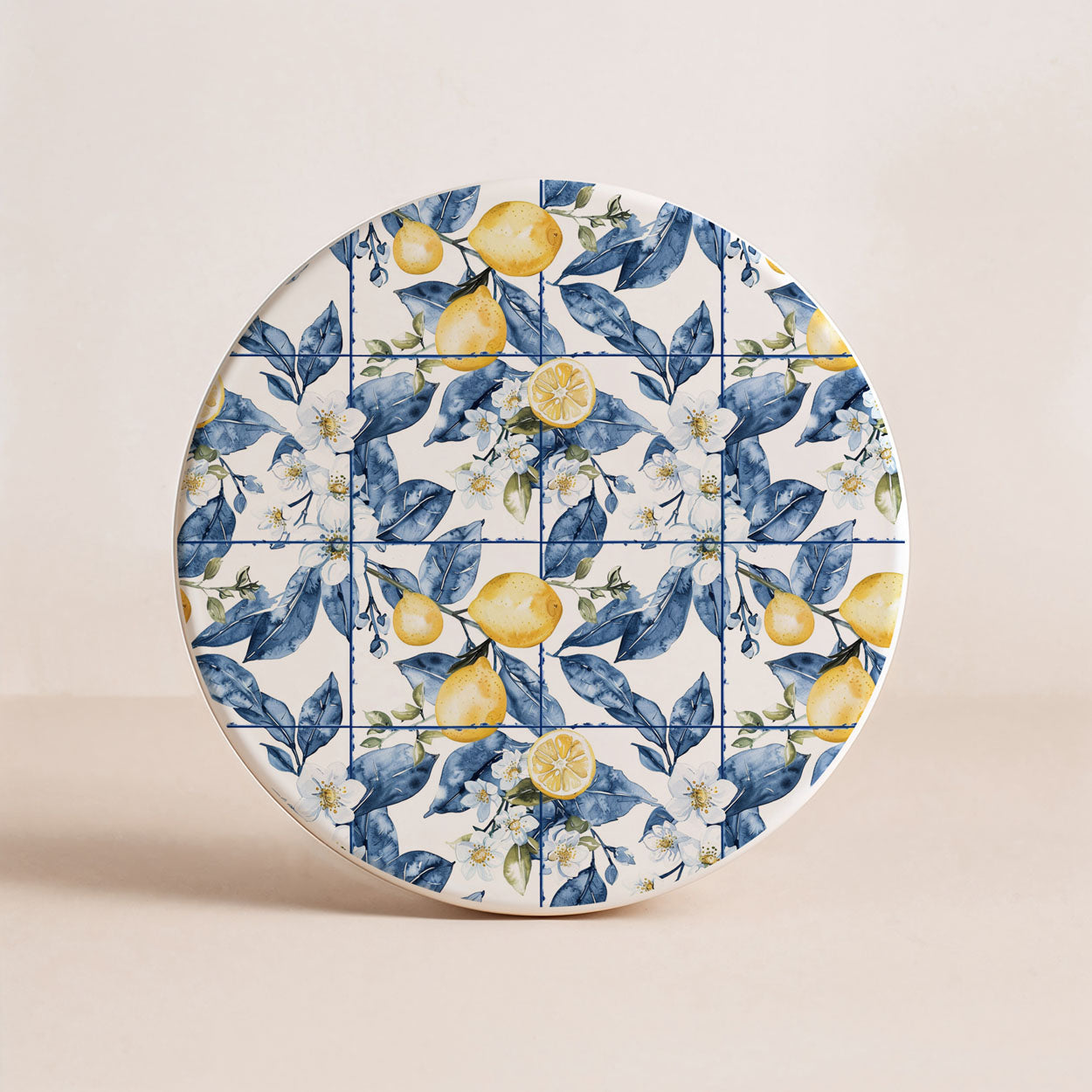 Mediterranean Lemon Coasters