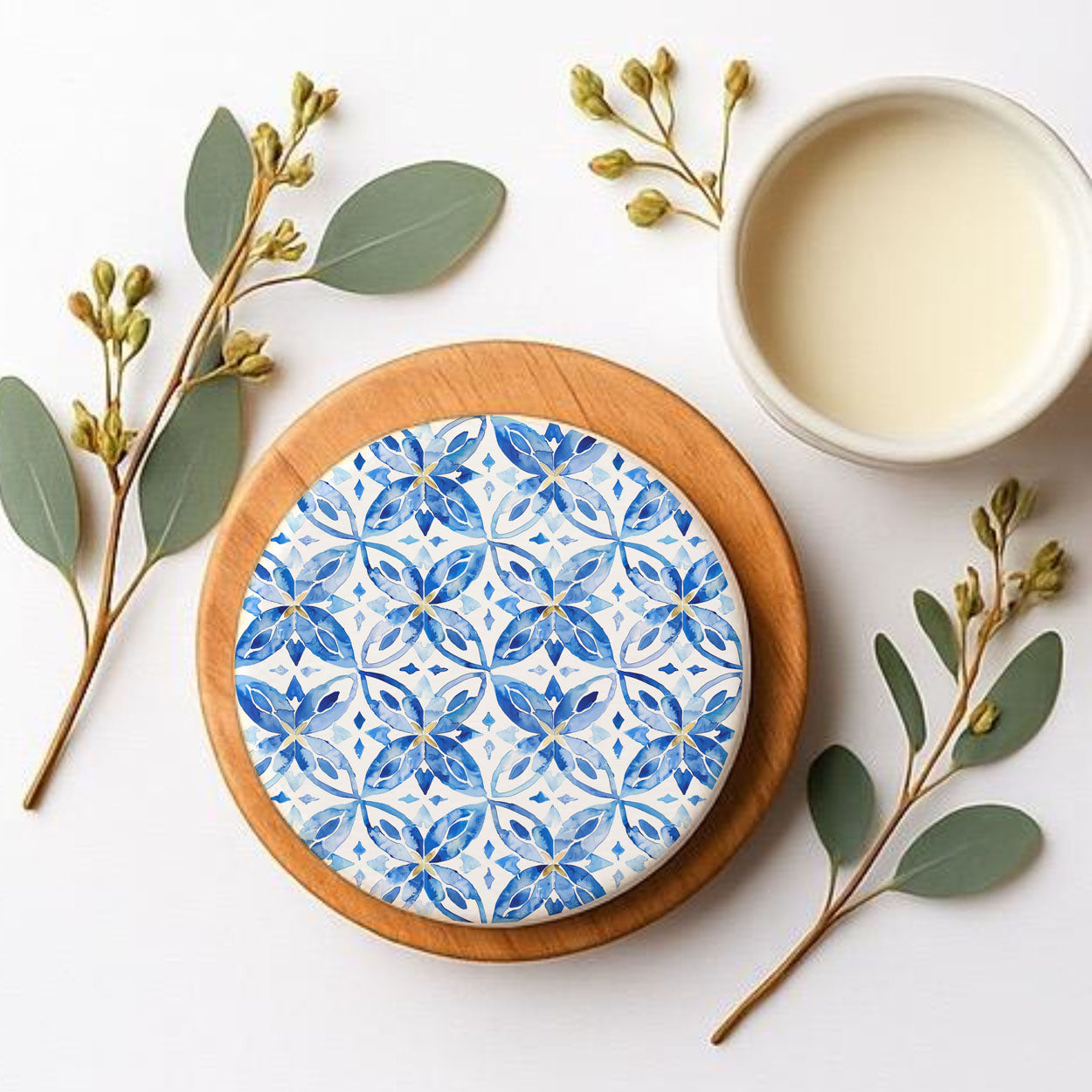 Mediterranean Lemon Coasters