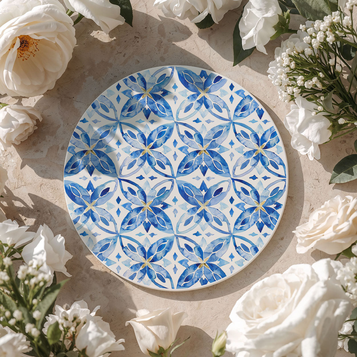 Mediterranean Lemon Coasters