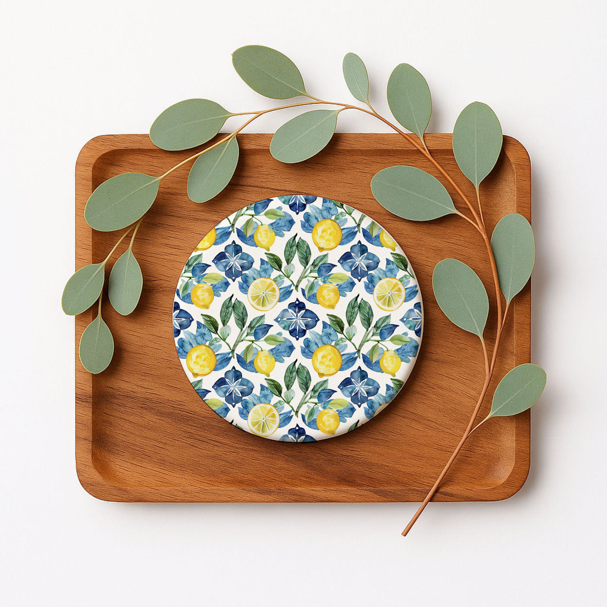 Mediterranean Lemon Coasters