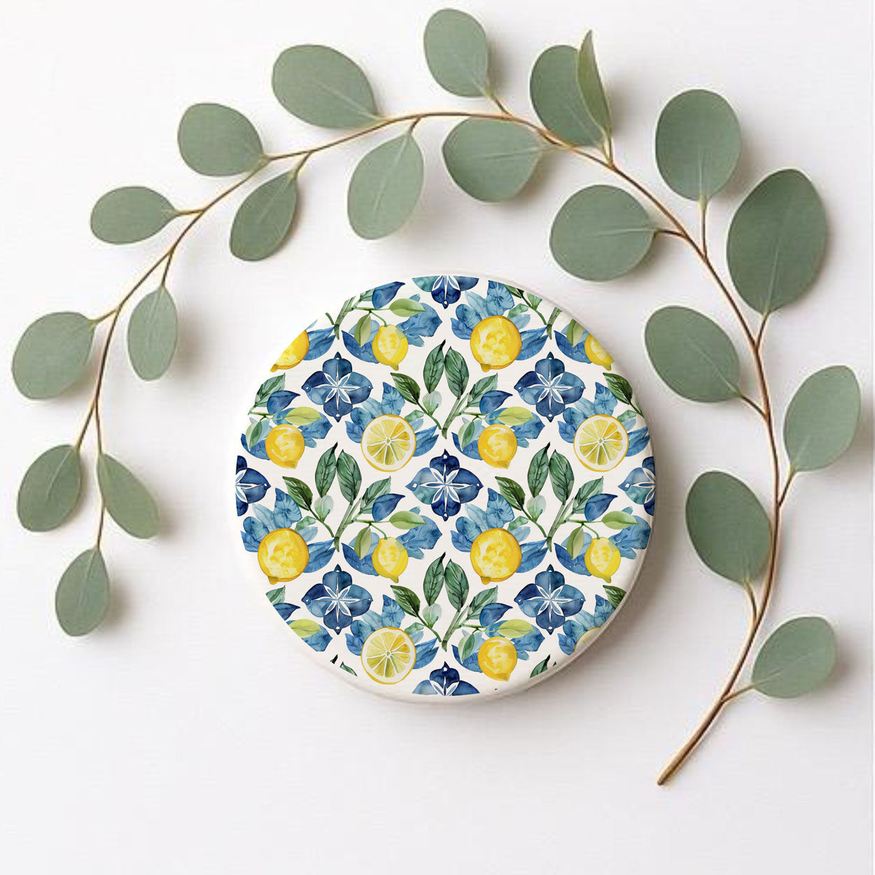 Mediterranean Lemon Coasters
