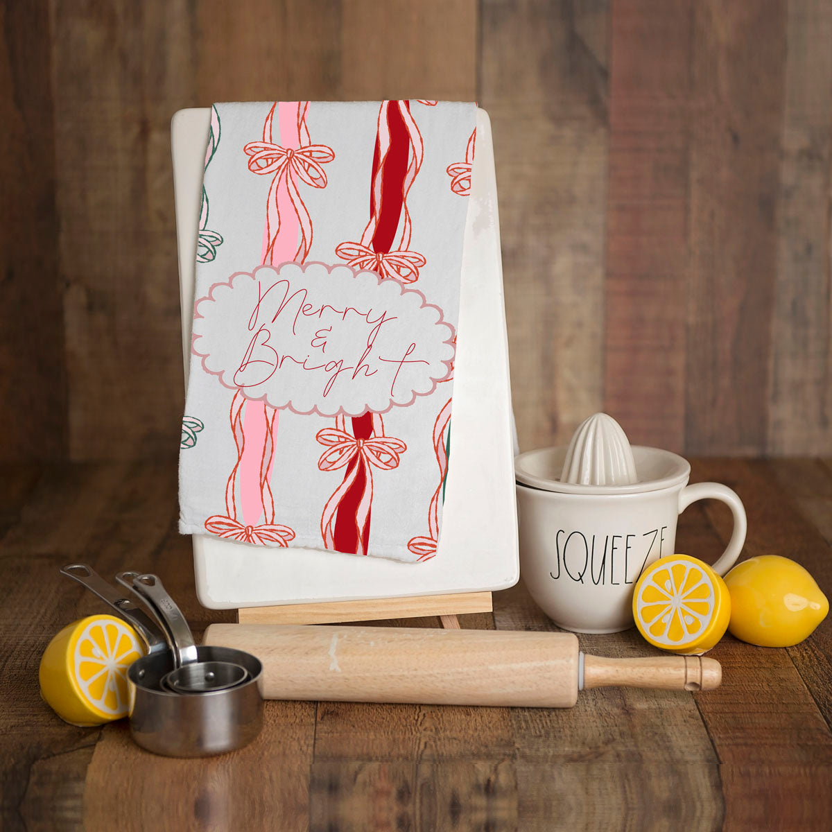 Merry Bright Coquette Towel