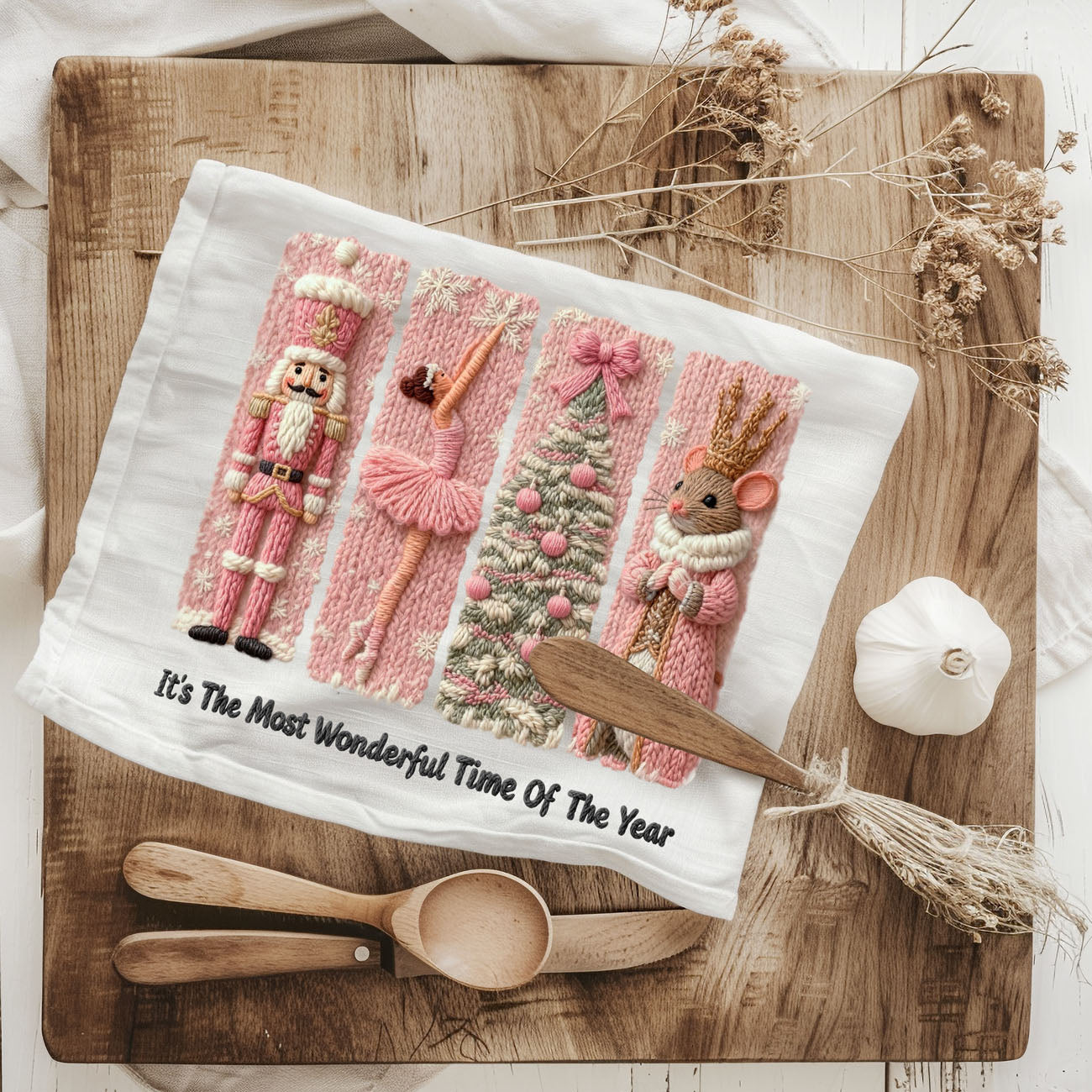 best selling pink christmas kitchen towel gift idea
top rated holiday dish towel for christmas decor
popular pink christmas kitchen towel for gifting
trending christmas kitchen towel nutcracker theme