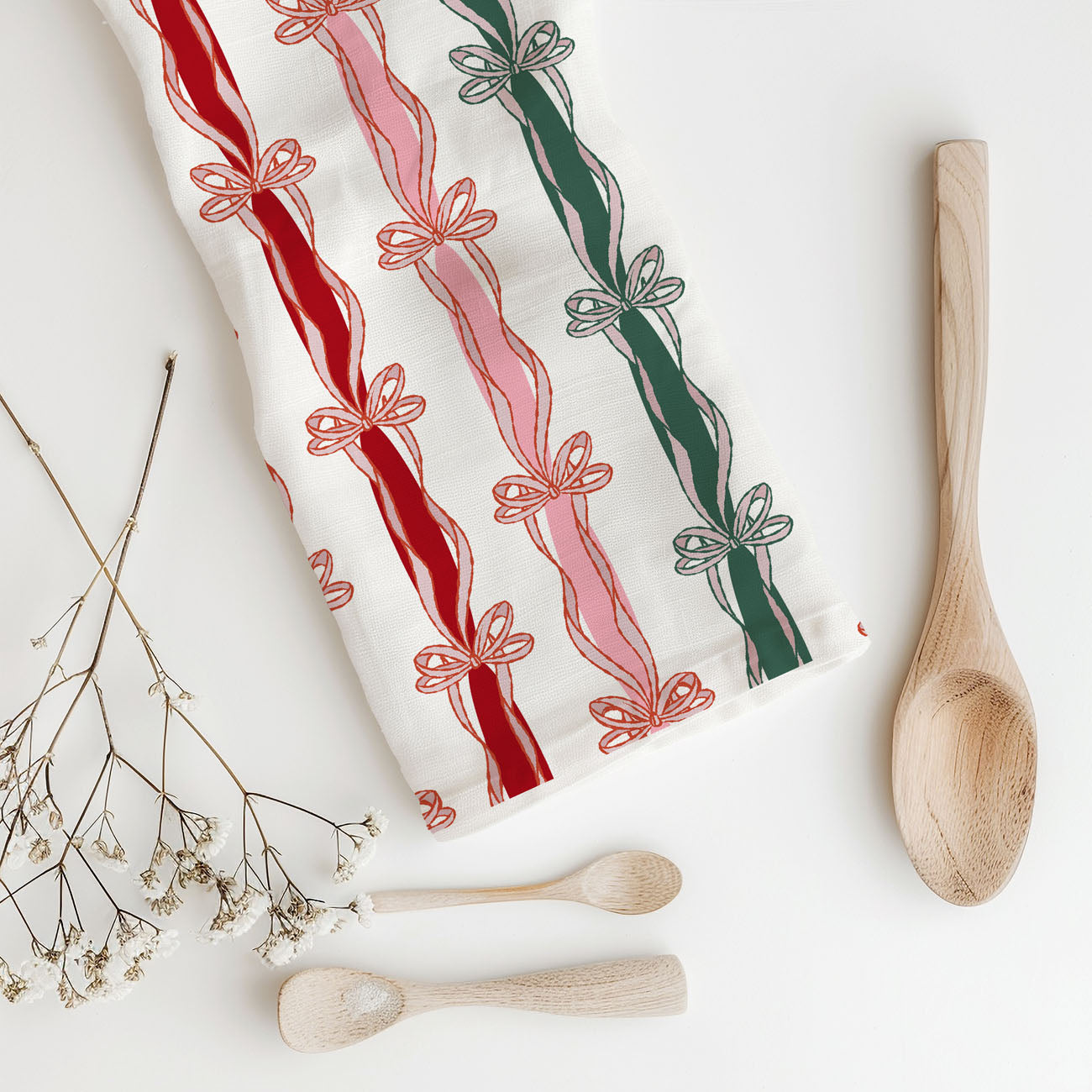 christmas kitchen towel styled on oven handle holiday decor
holiday towel displayed on kitchen counter festive styling
christmas linen towel for kitchen island decor setup
decorative towel for christmas kitchen shelf styling
holiday kitchen towel for farmhouse sink display