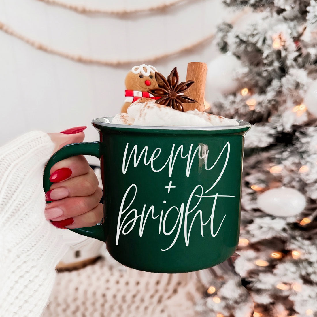 Holiday ceramic drinkware with Christmas saying
Christmas coffee cup for holiday mornings
Festive mug for Christmas brunch
Cute red Christmas mug with Merry + Bright print
Cute green Christmas mug with Merry + Bright print
Christmas mug for mom coffee gift
Holiday mug gift for coffee lovers
Festive Christmas mug for tea lovers
Ceramic Christmas cup for warm winter drinks
