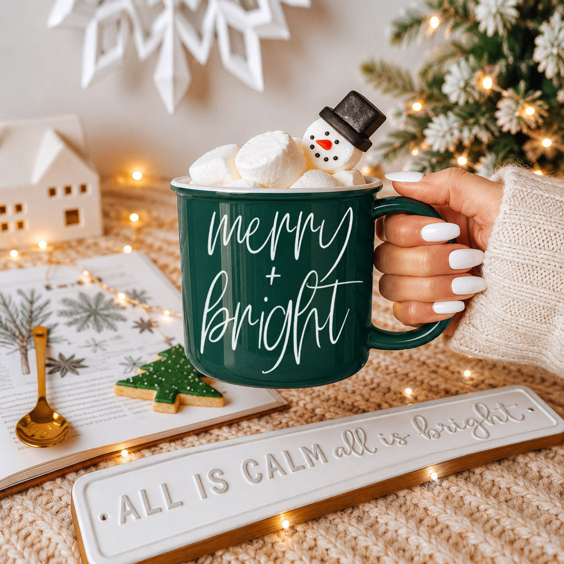 Merry and Bright Christmas cup with cozy holiday style
festive mug for Christmas traditions and family mornings
Christmas drinkware for cocoa bars and holiday parties
cute holiday mug for winter coffee lovers
cozy Christmas gift for women who love coffee