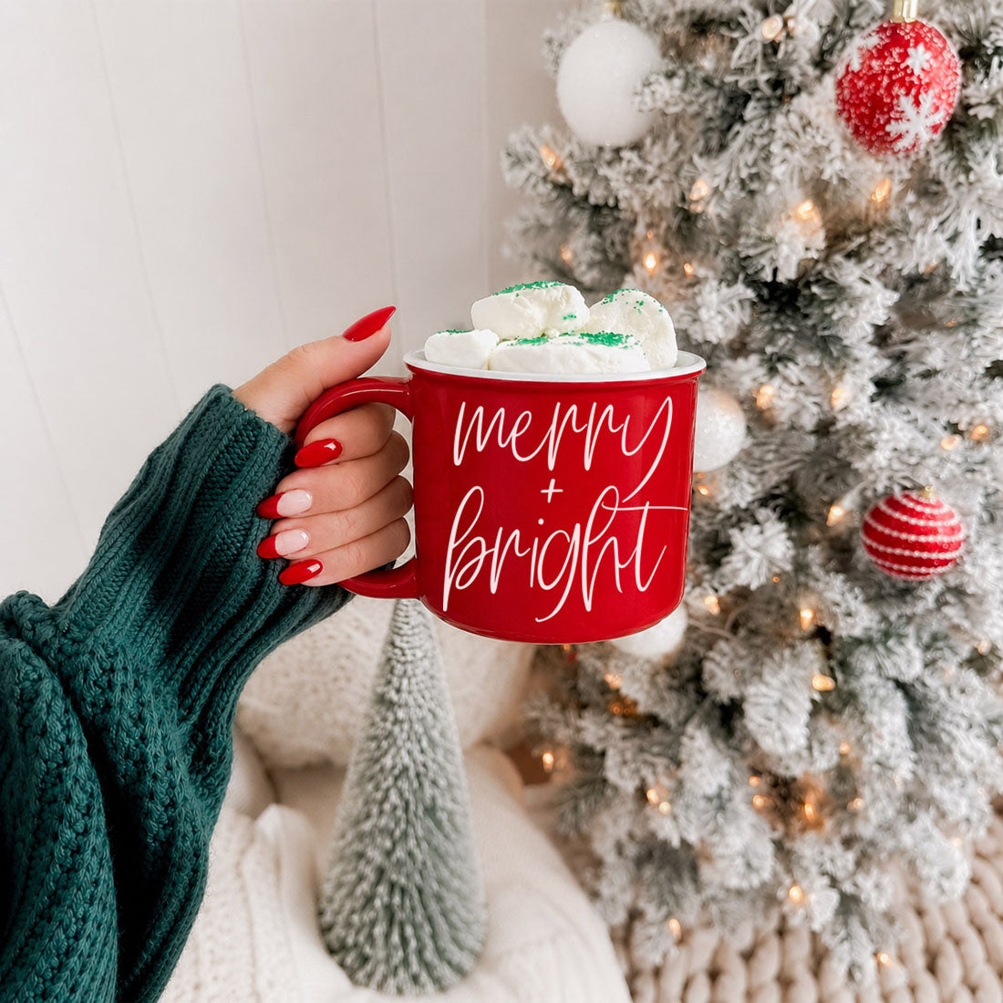 Farmhouse Christmas Mug | Merry & Bright Coffee Cup | Holiday Home Decor
Cozy Christmas Mug Gift | Holiday Ceramic Cup for Coffee Lovers
Cute Holiday Coffee Mug | Christmas Kitchen Decor & Cocoa Bar Accessory
Classic Christmas Mug | Merry & Bright Ceramic Coffee Cup Gift
Red green Christmas mug for cozy holiday drinkware
Merry and Bright holiday mug for coffee cocoa and tea