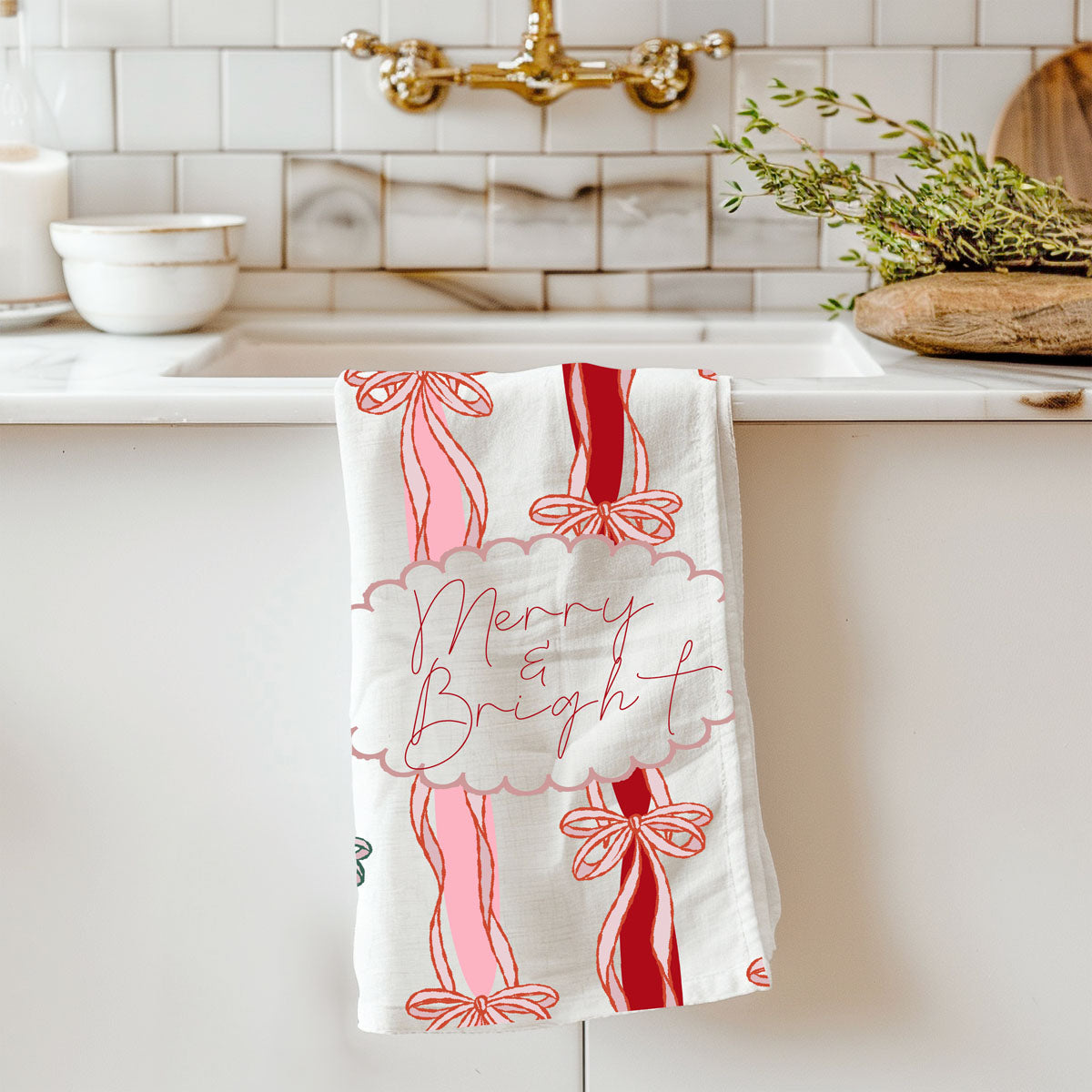 Merry Bright Coquette Towel