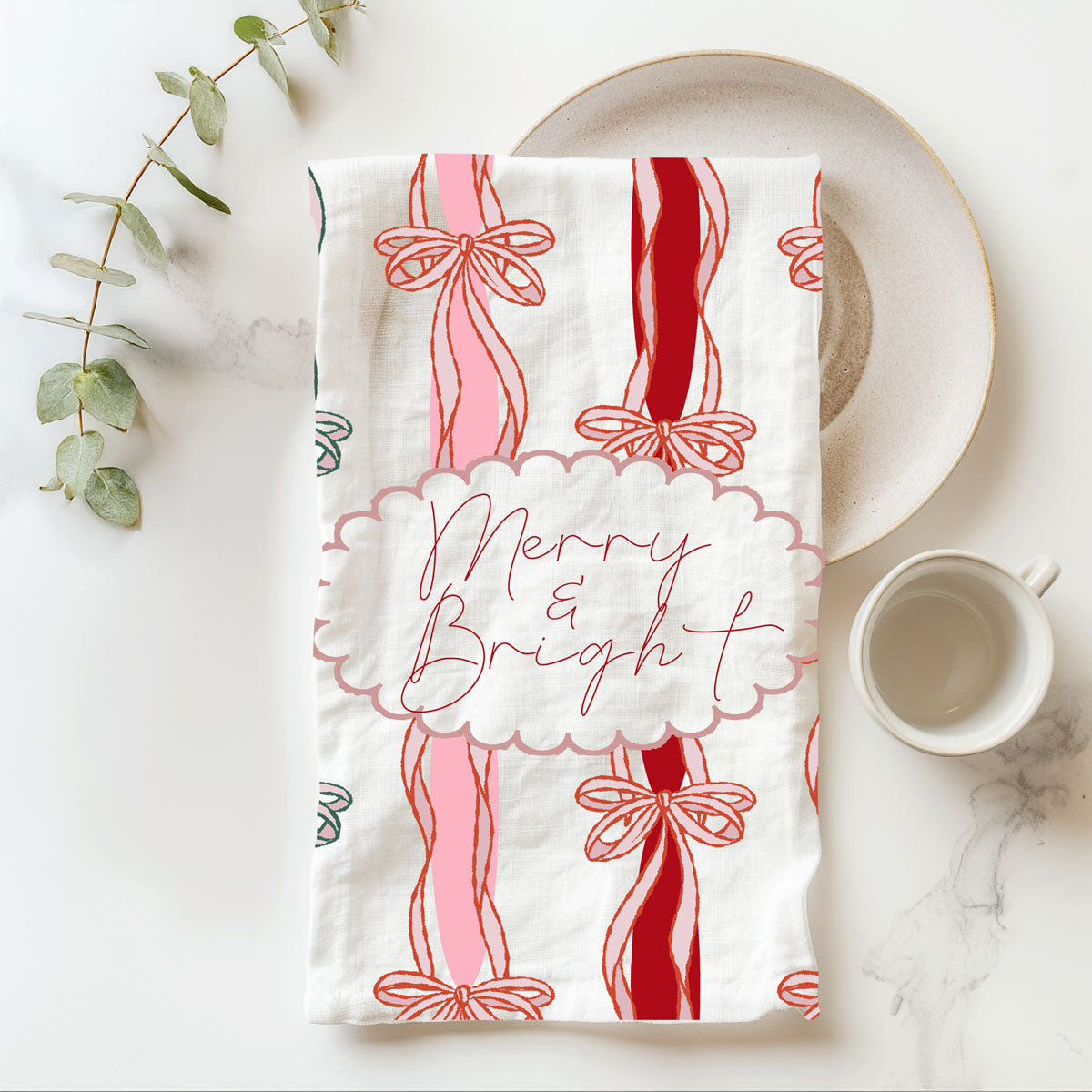 Merry Bright Coquette Towel