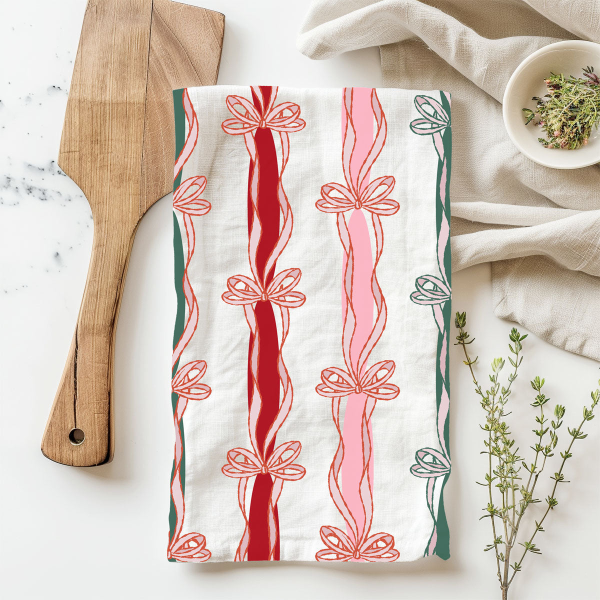 Merry Bright Coquette Towel