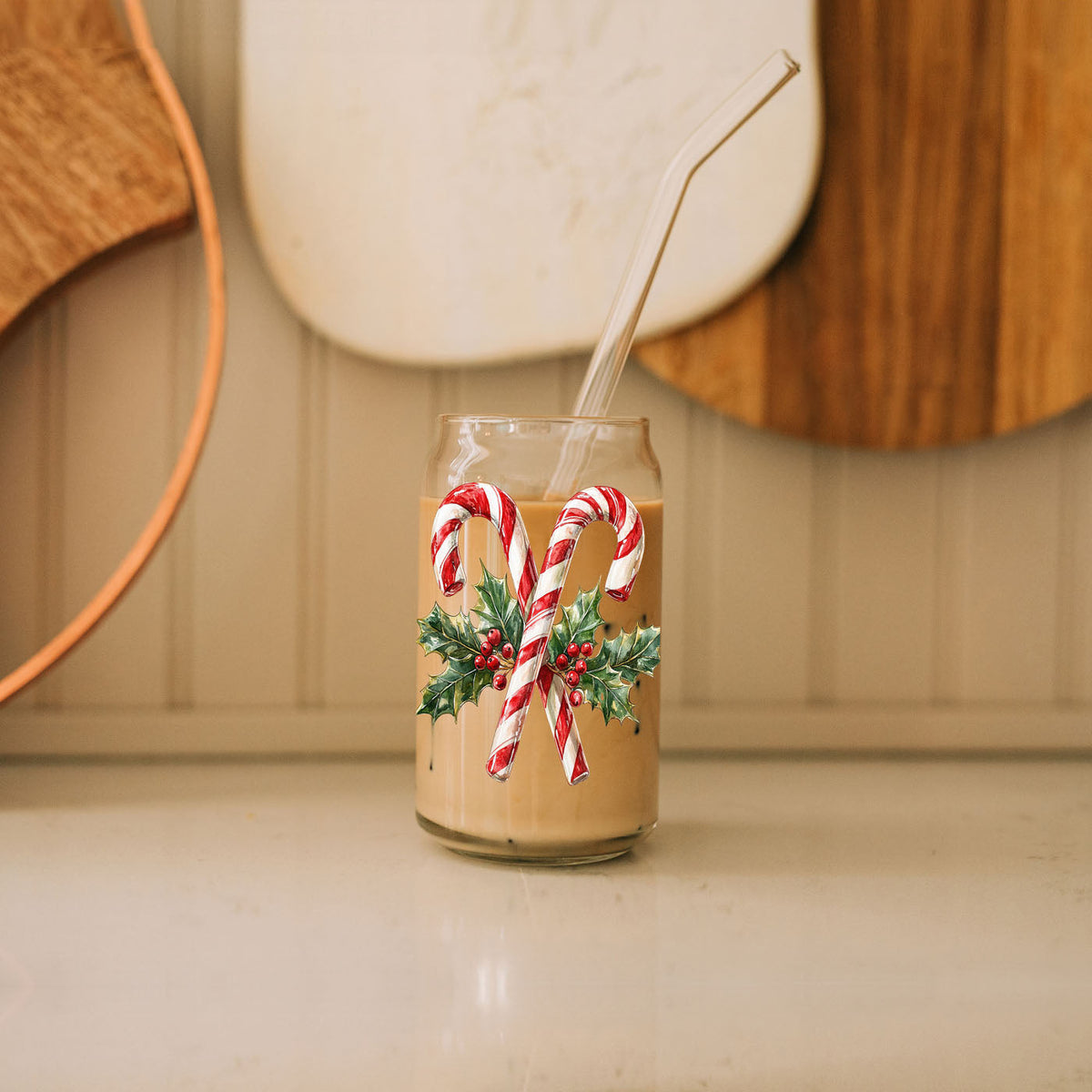 Candy Cane Holly