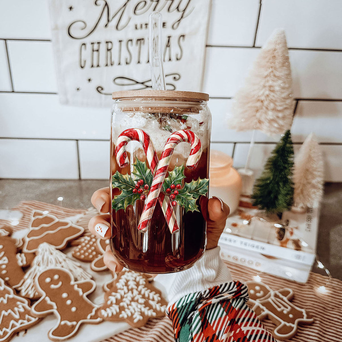 Candy Cane Holly