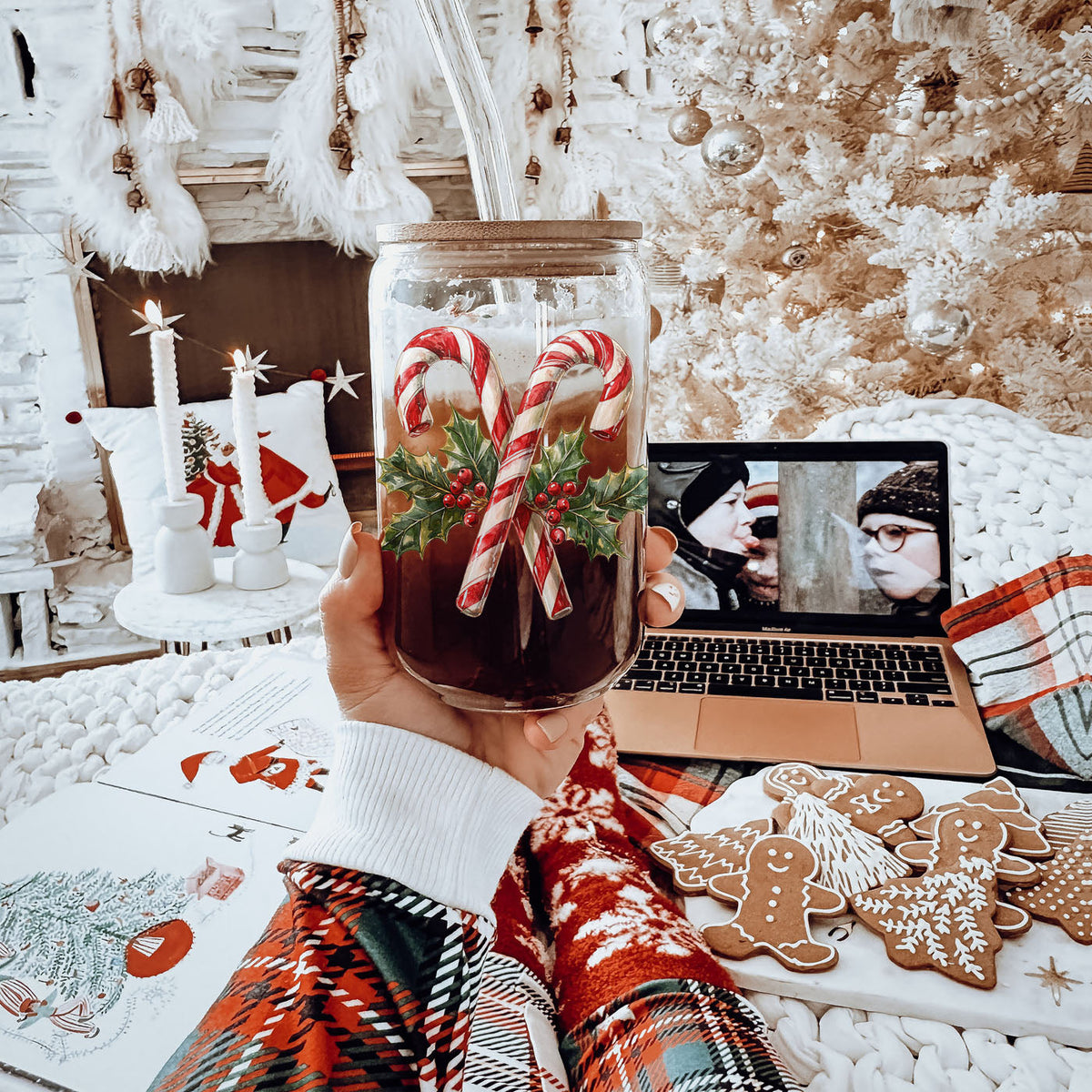 Candy Cane Holly