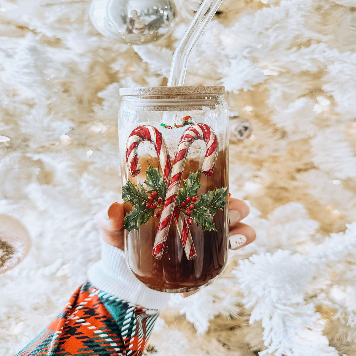 Candy Cane Holly