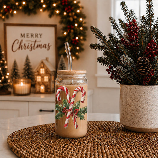 Candy Cane Holly